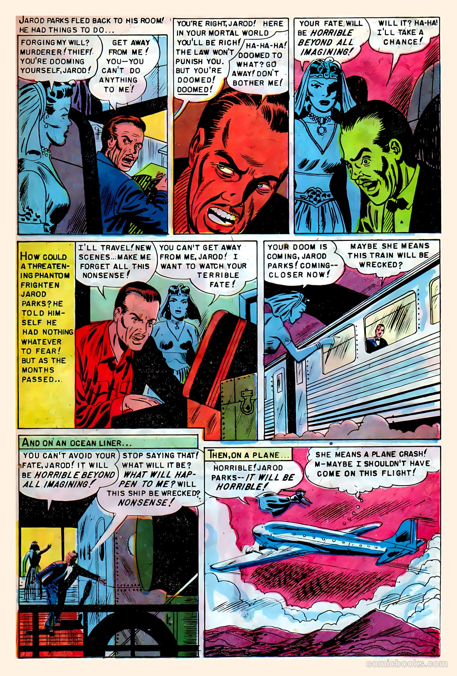 Diary of Horror #1 (1952) — page 23 of 36