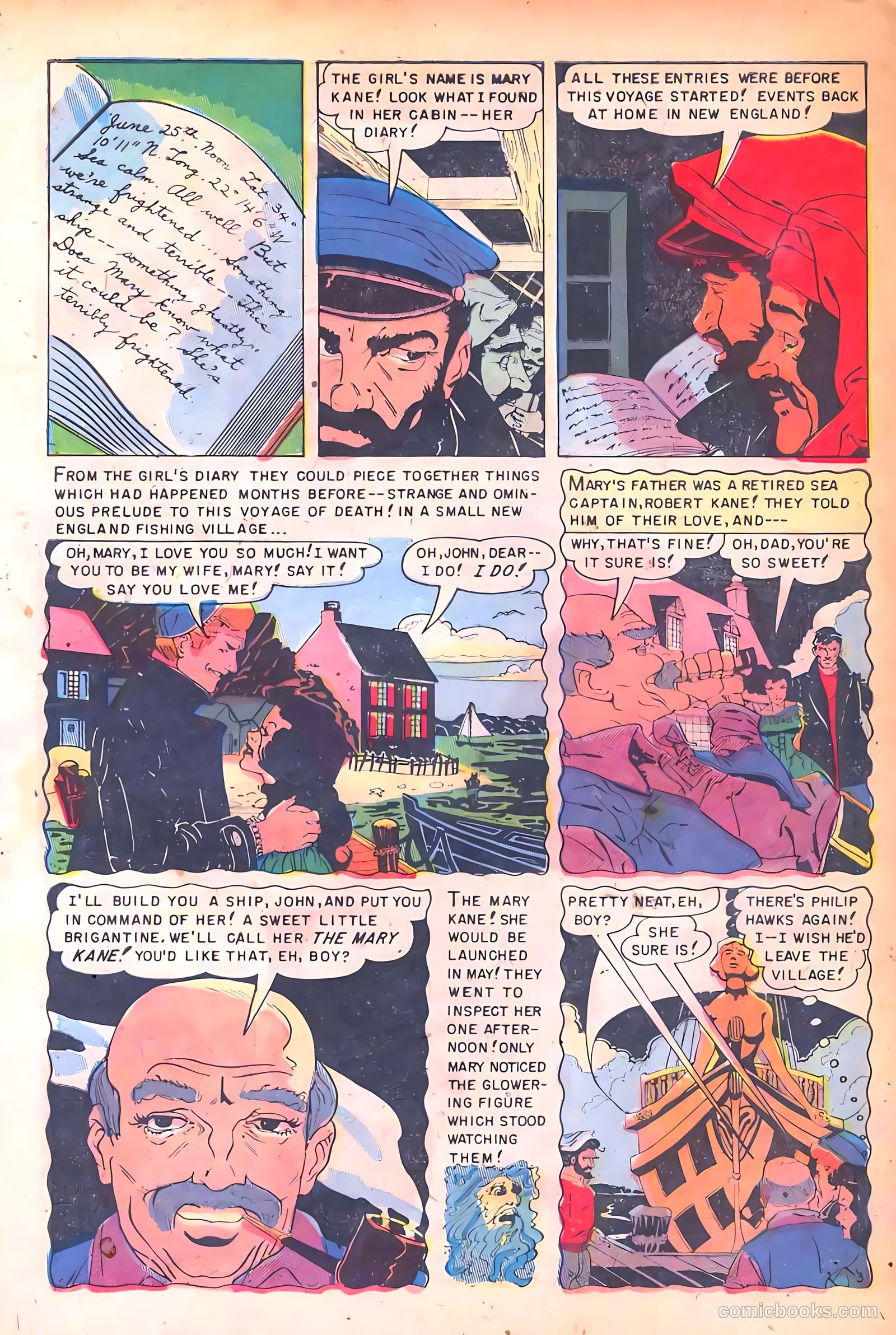 Diary of Horror #1 (1952) — page 30 of 36