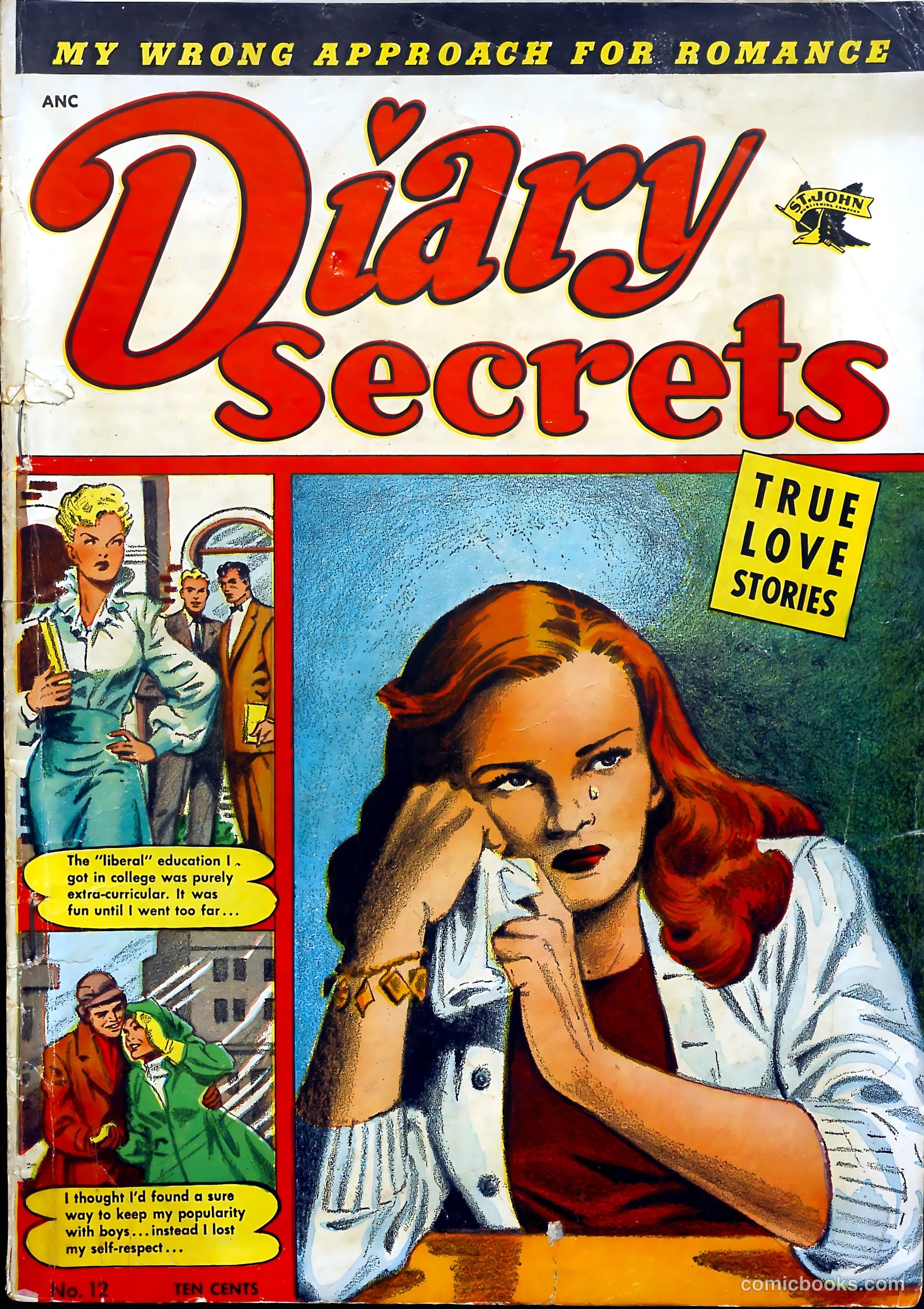 Diary Secrets #12 cover