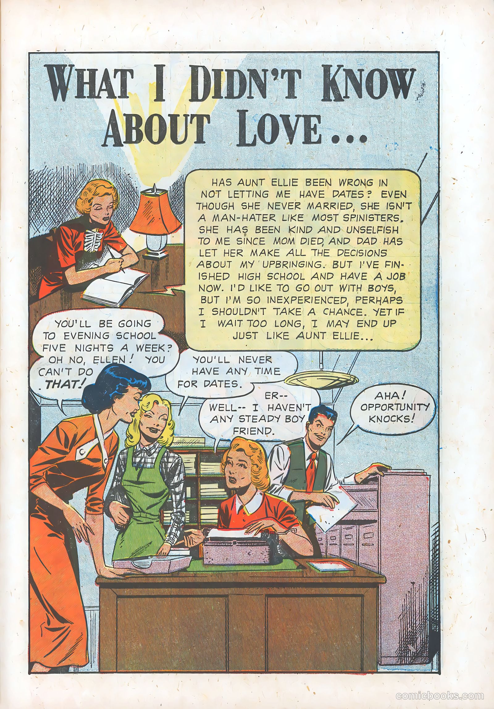 Diary Secrets #18 (1953) — page 23 of 37