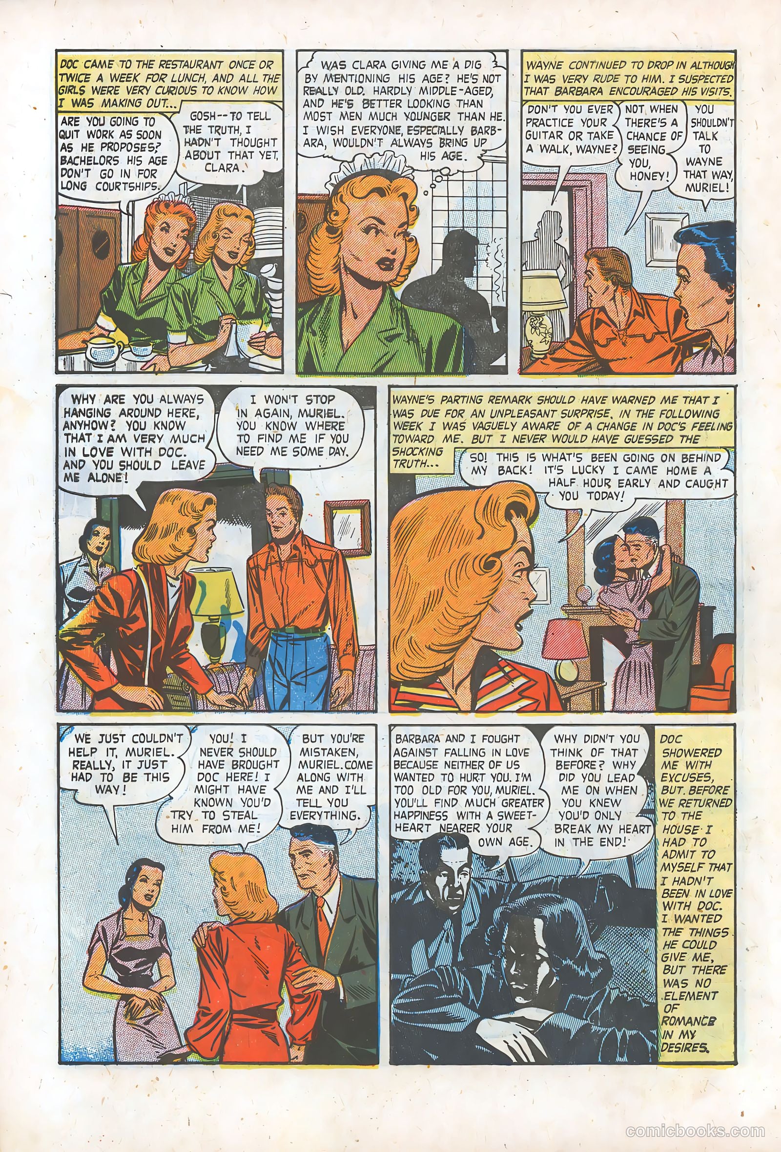 Diary Secrets #18 (1953) — page 30 of 37