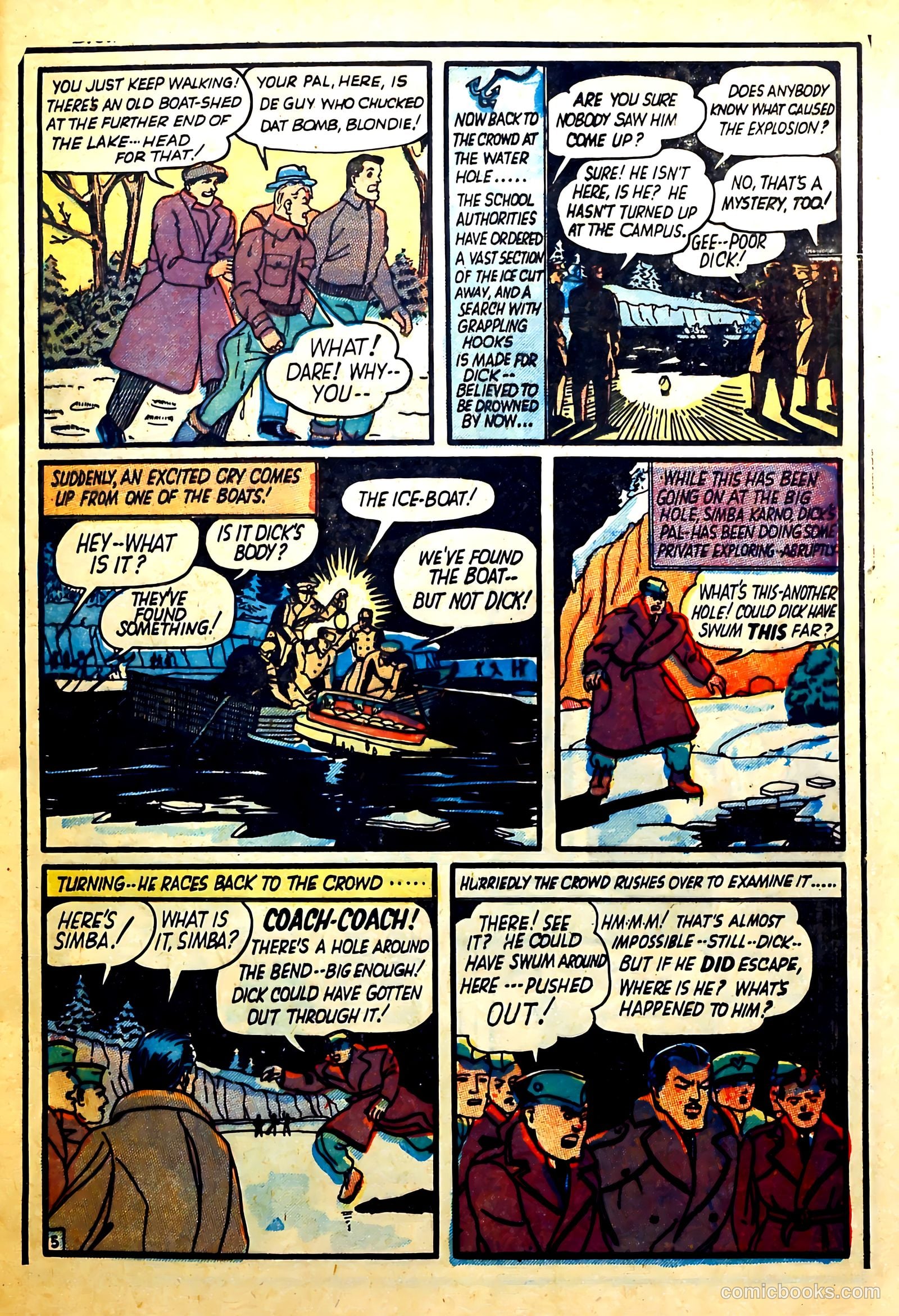 Dick Cole #7 (1950) — page 6 of 32