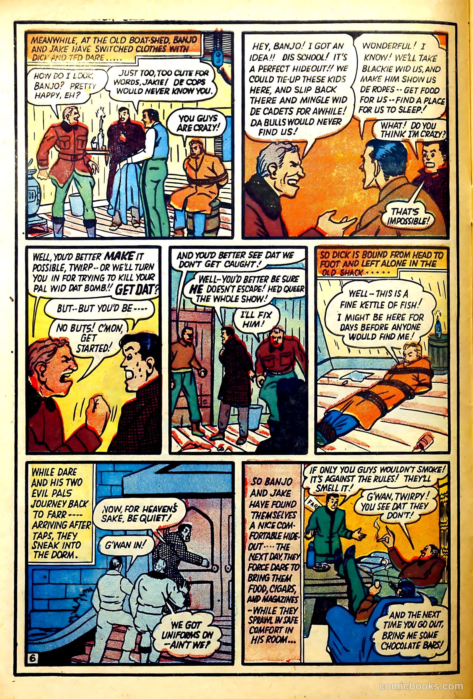 Dick Cole #7 (1950) — page 7 of 32