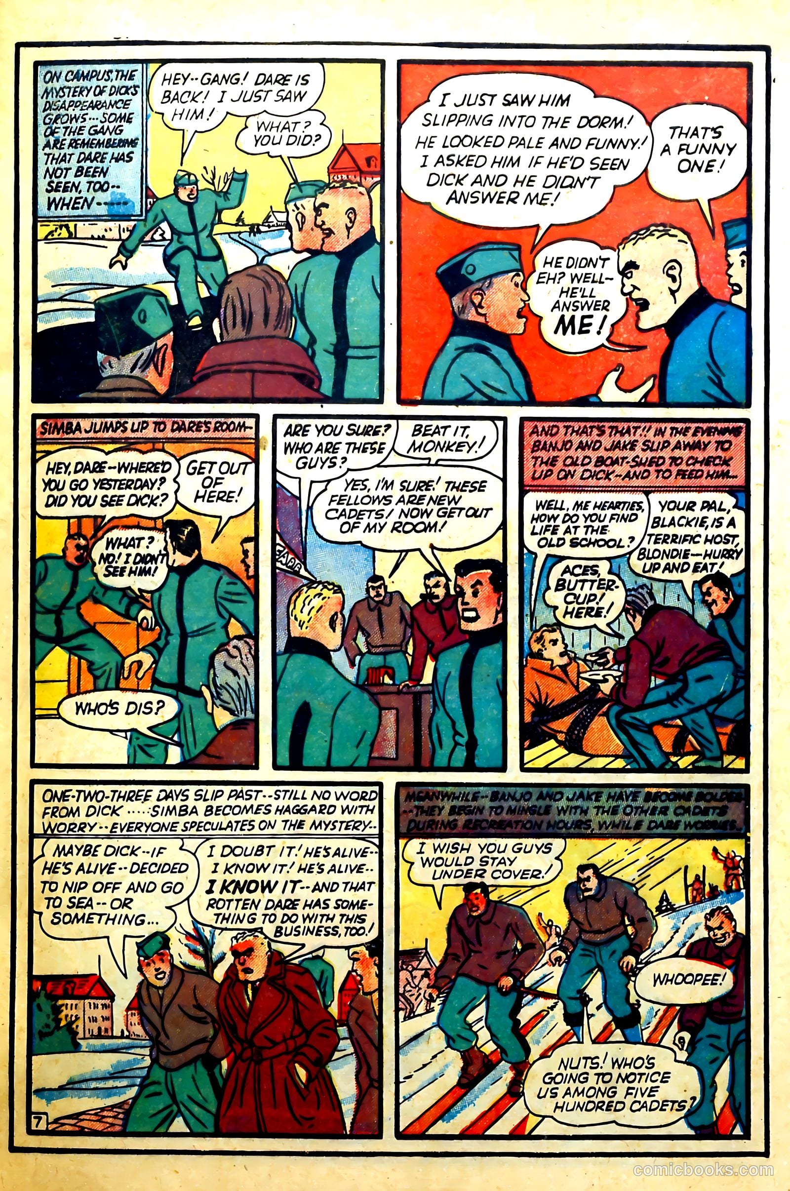 Dick Cole #7 (1950) — page 8 of 32