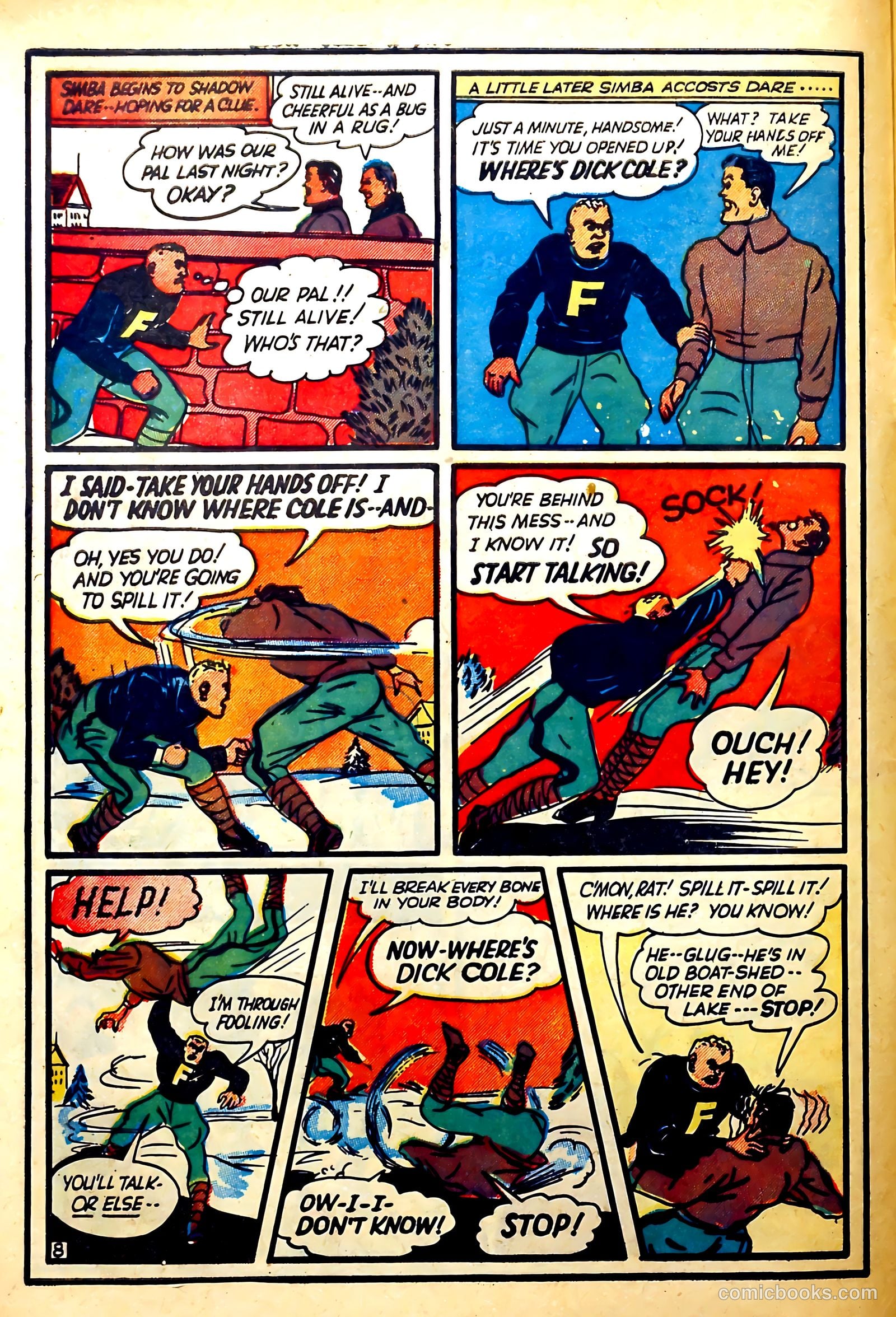 Dick Cole #7 (1950) — page 9 of 32