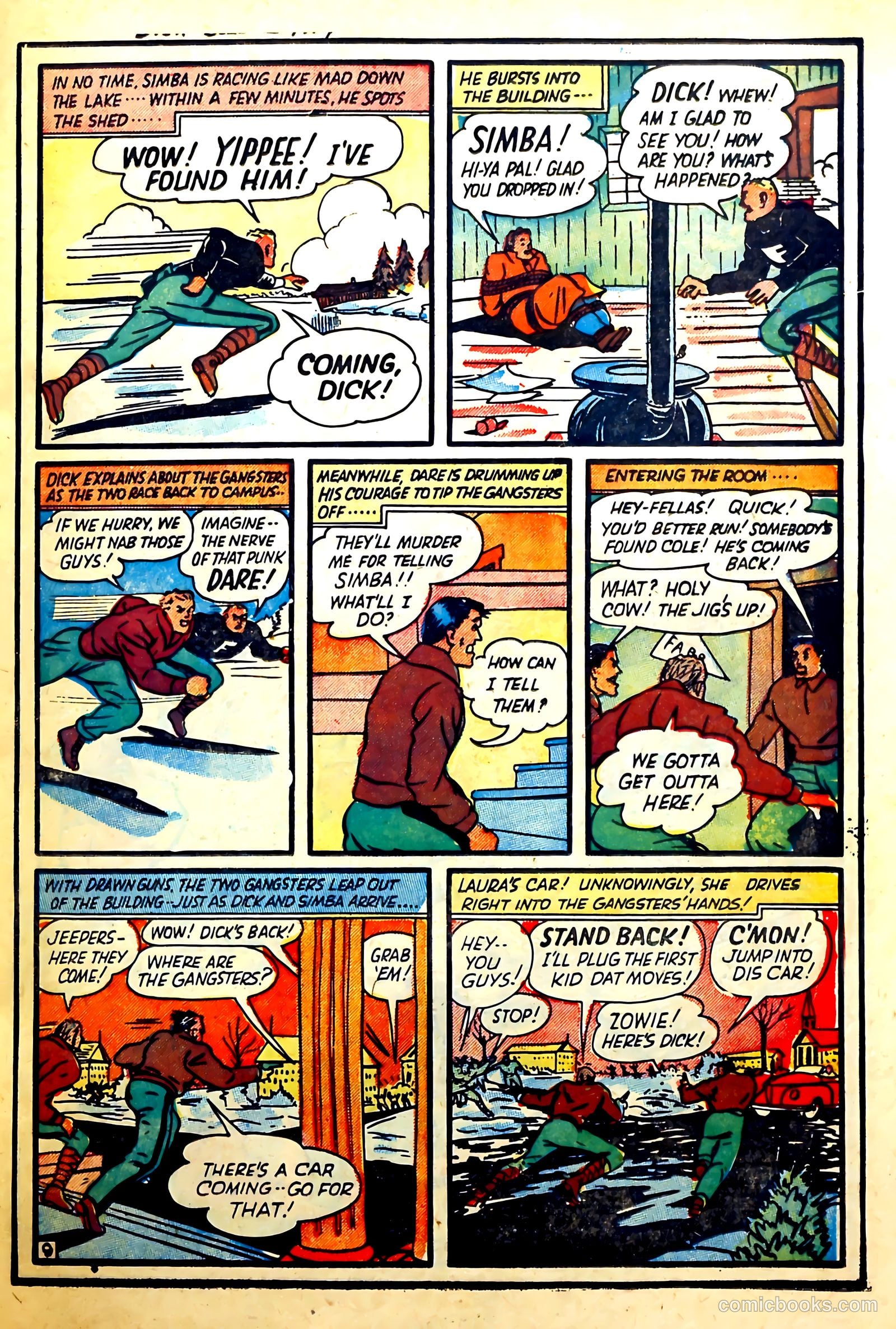 Dick Cole #7 (1950) — page 10 of 32