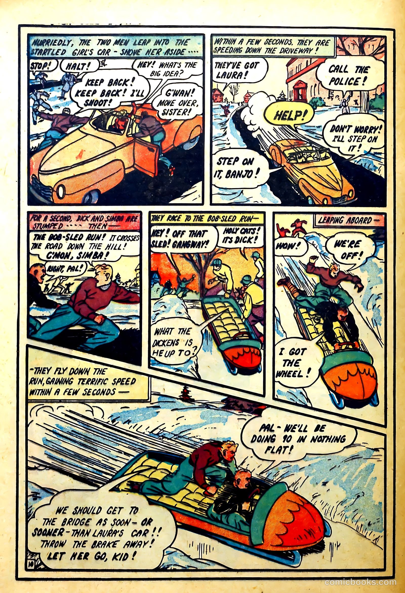 Dick Cole #7 (1950) — page 11 of 32
