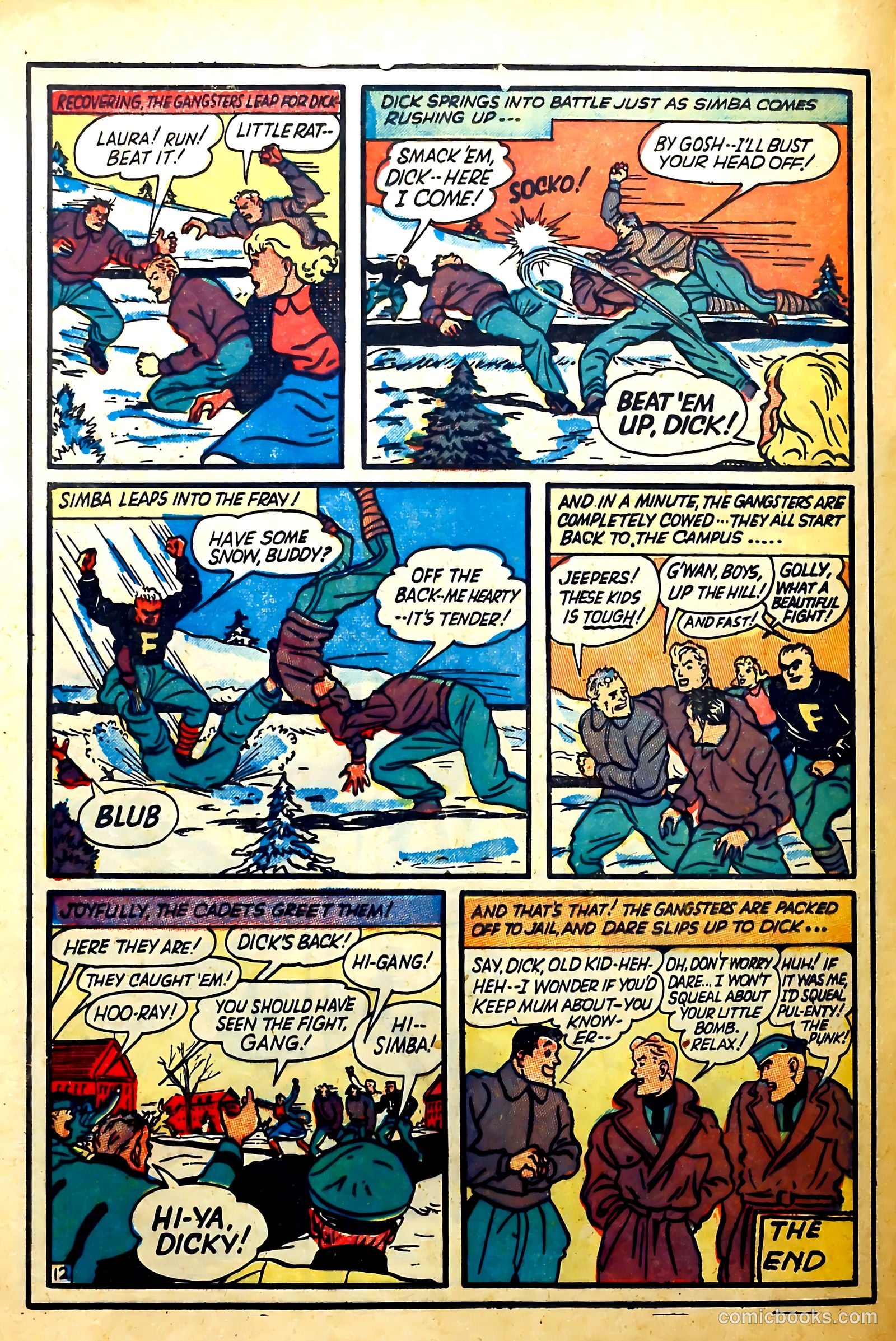 Dick Cole #7 (1950) — page 13 of 32
