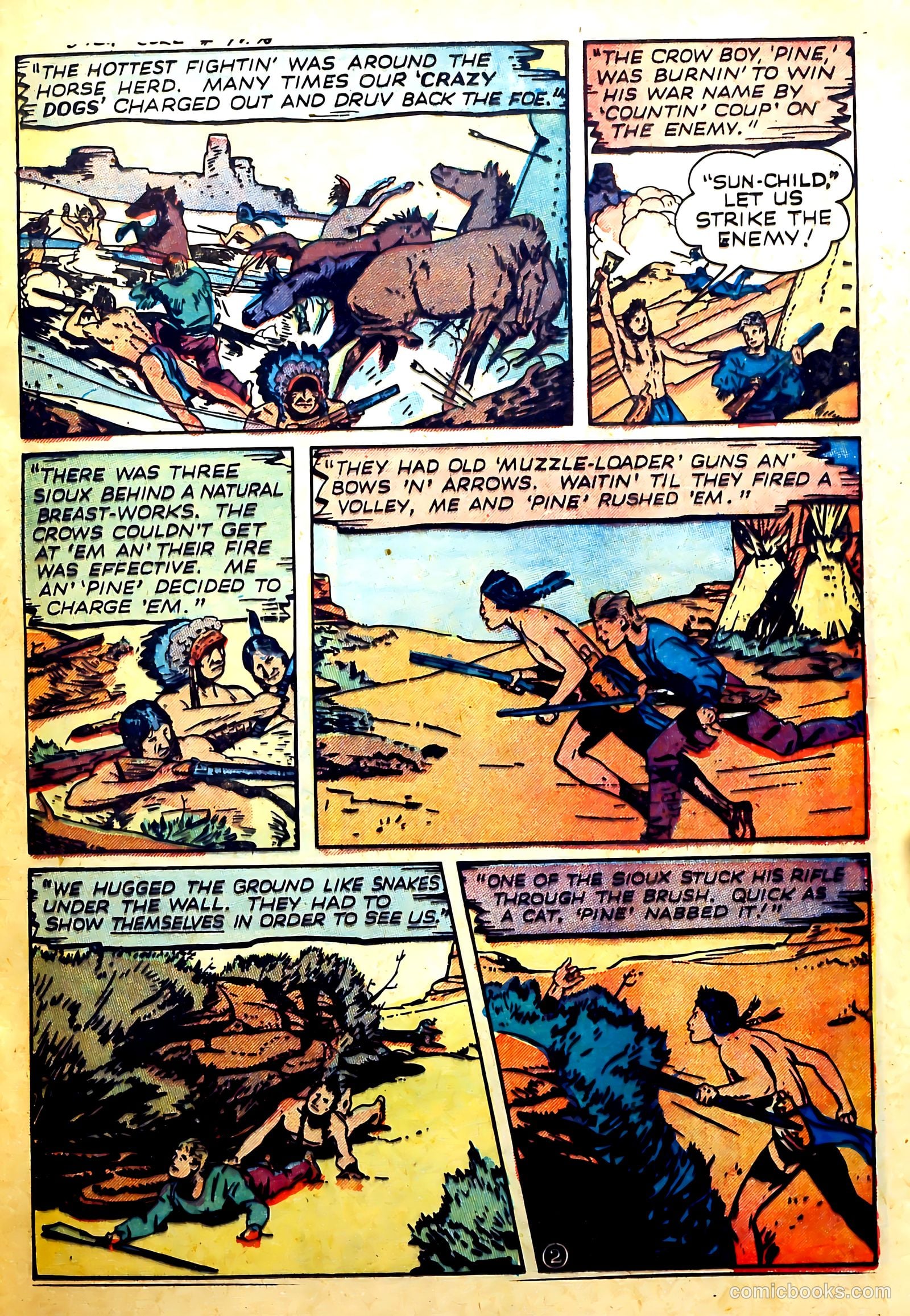 Dick Cole #7 (1950) — page 16 of 32