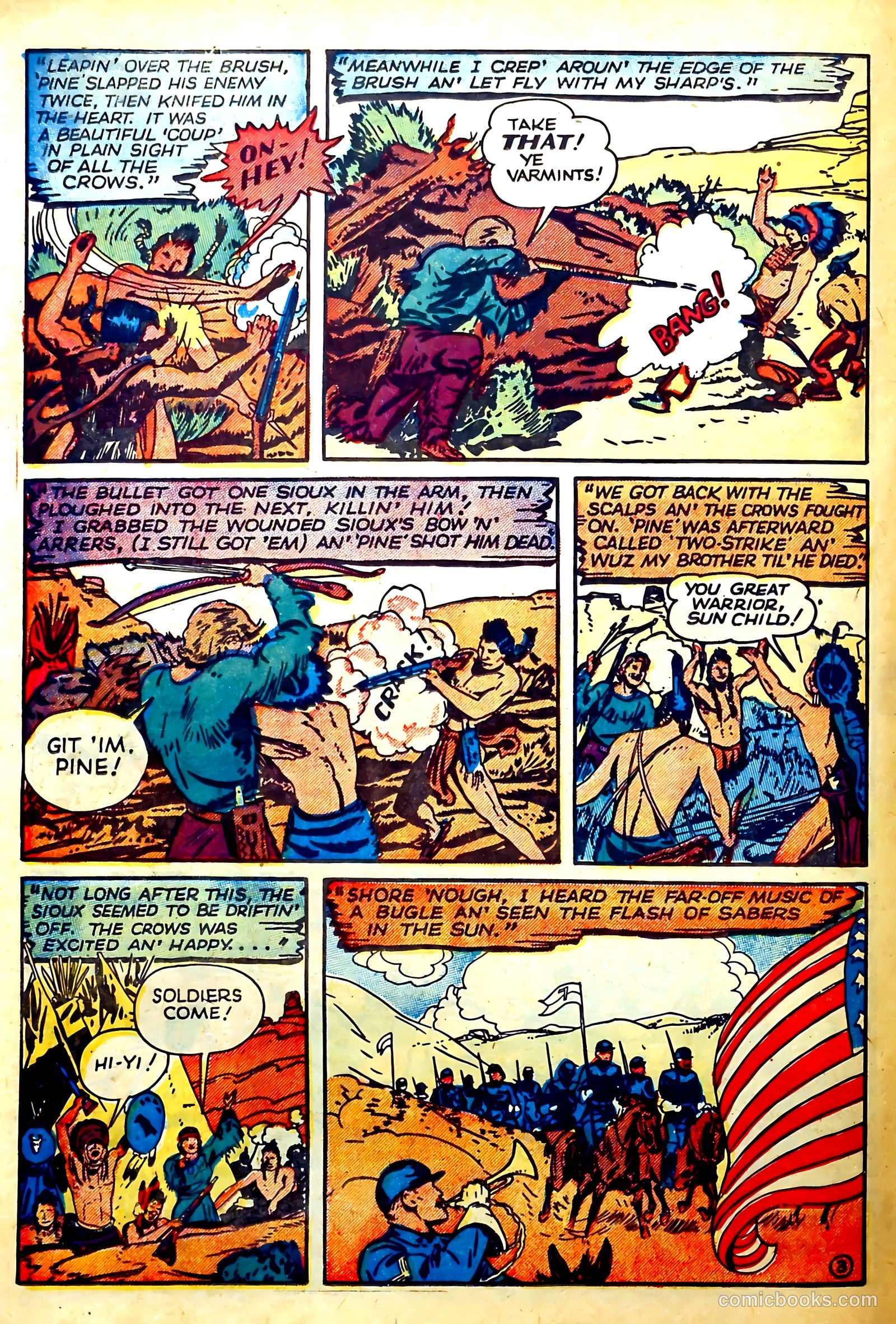 Dick Cole #7 (1950) — page 17 of 32