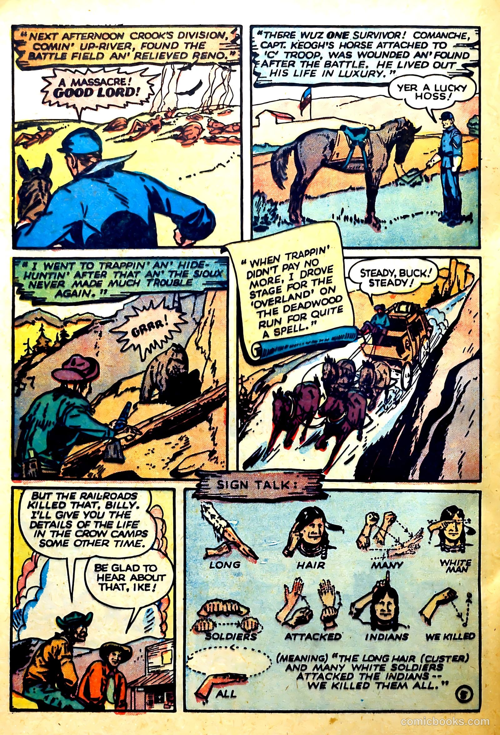 Dick Cole #7 (1950) — page 19 of 32
