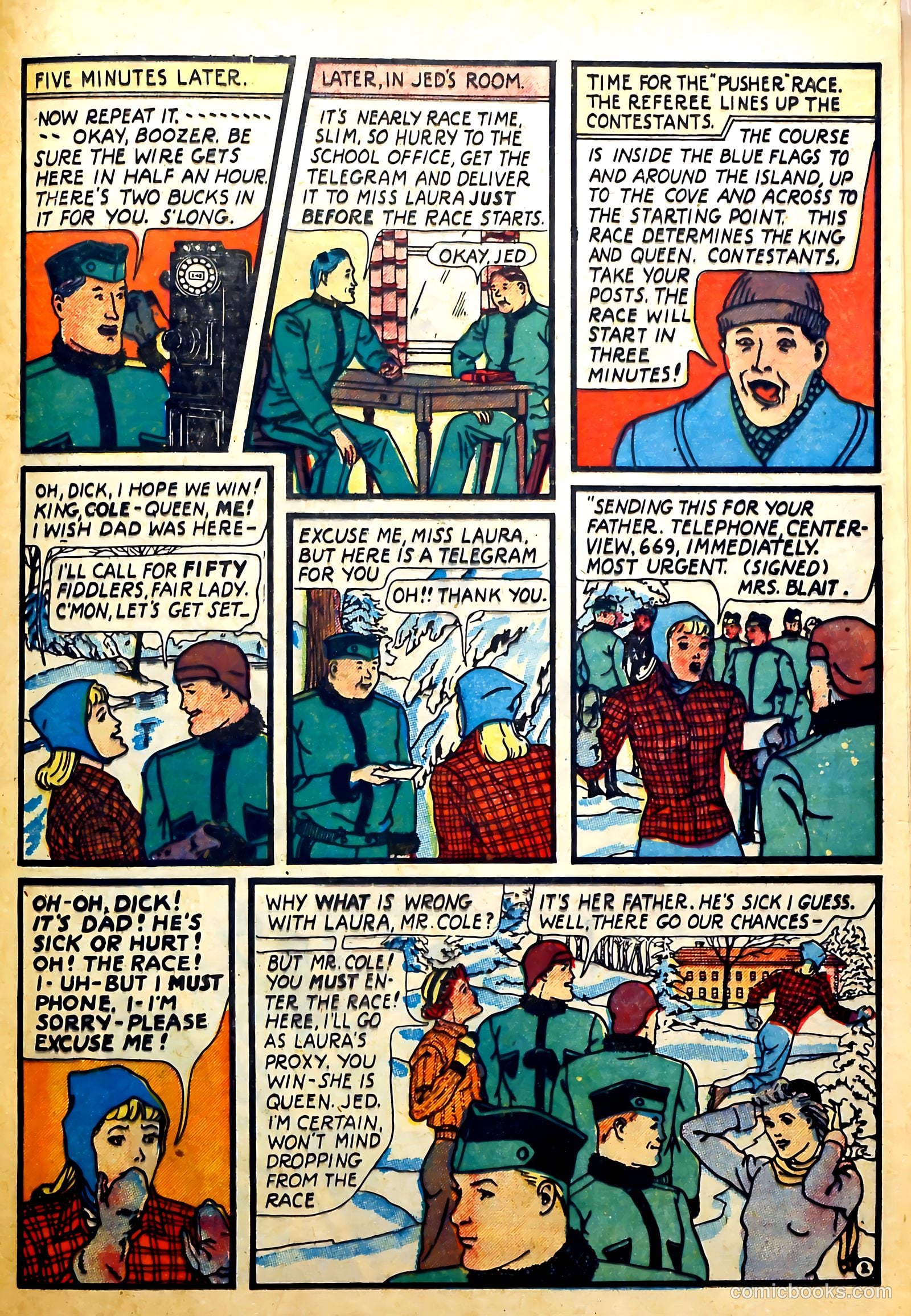 Dick Cole #7 (1950) — page 24 of 32
