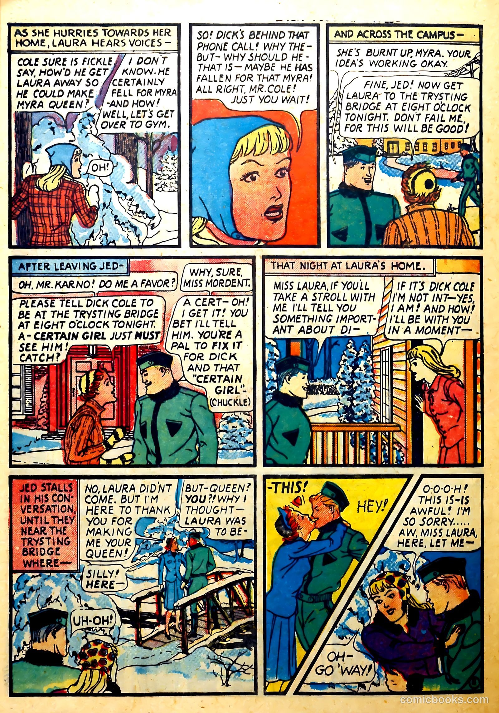Dick Cole #7 (1950) — page 27 of 32