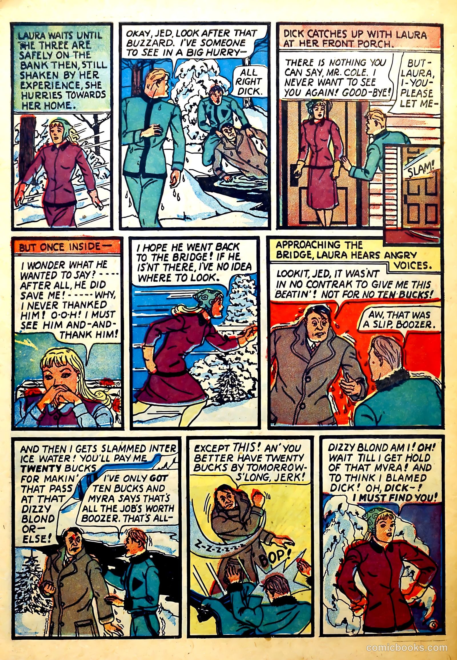 Dick Cole #7 (1950) — page 31 of 32