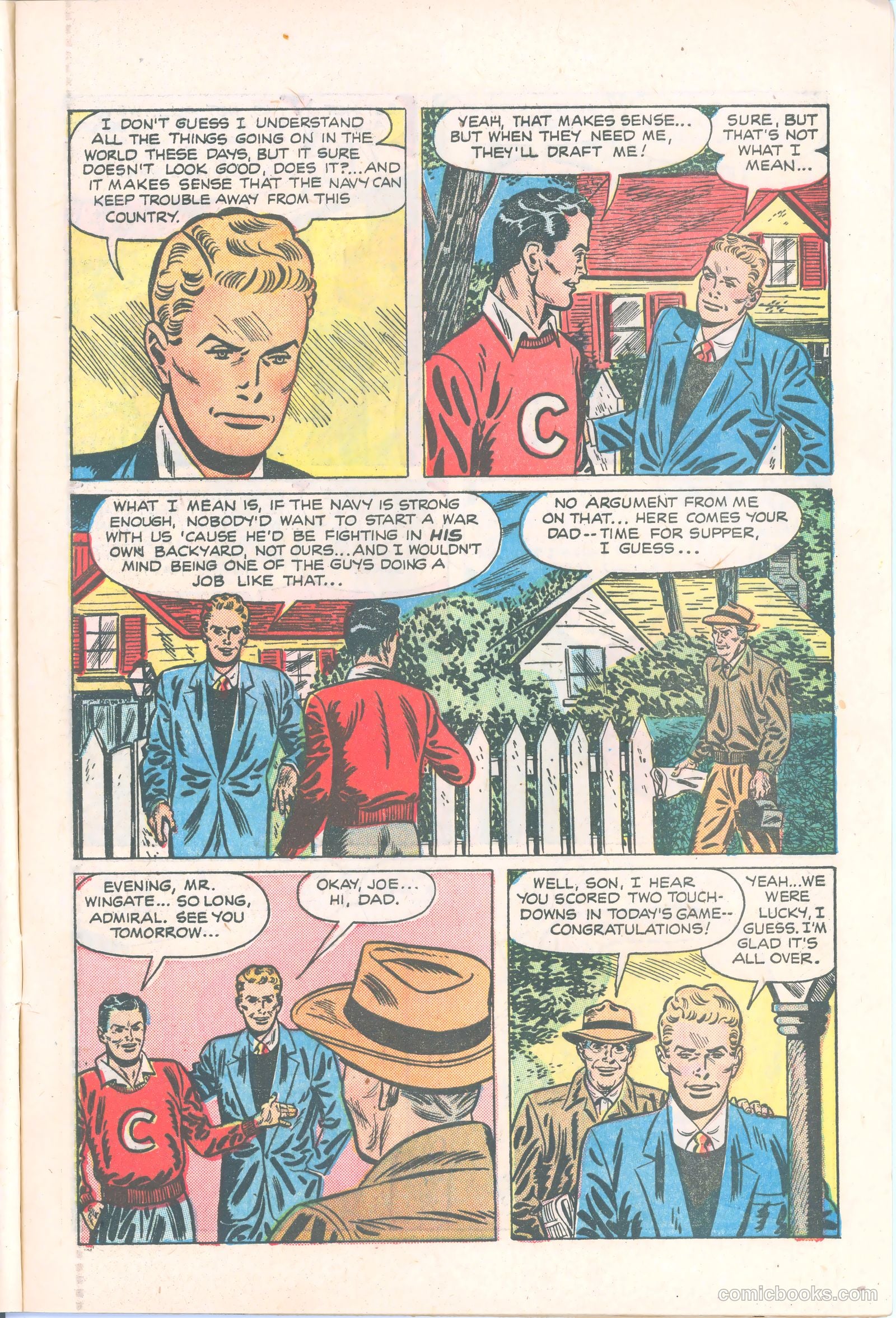 Dick Wingate of the United States Navy #1 (1953) — page 7 of 36