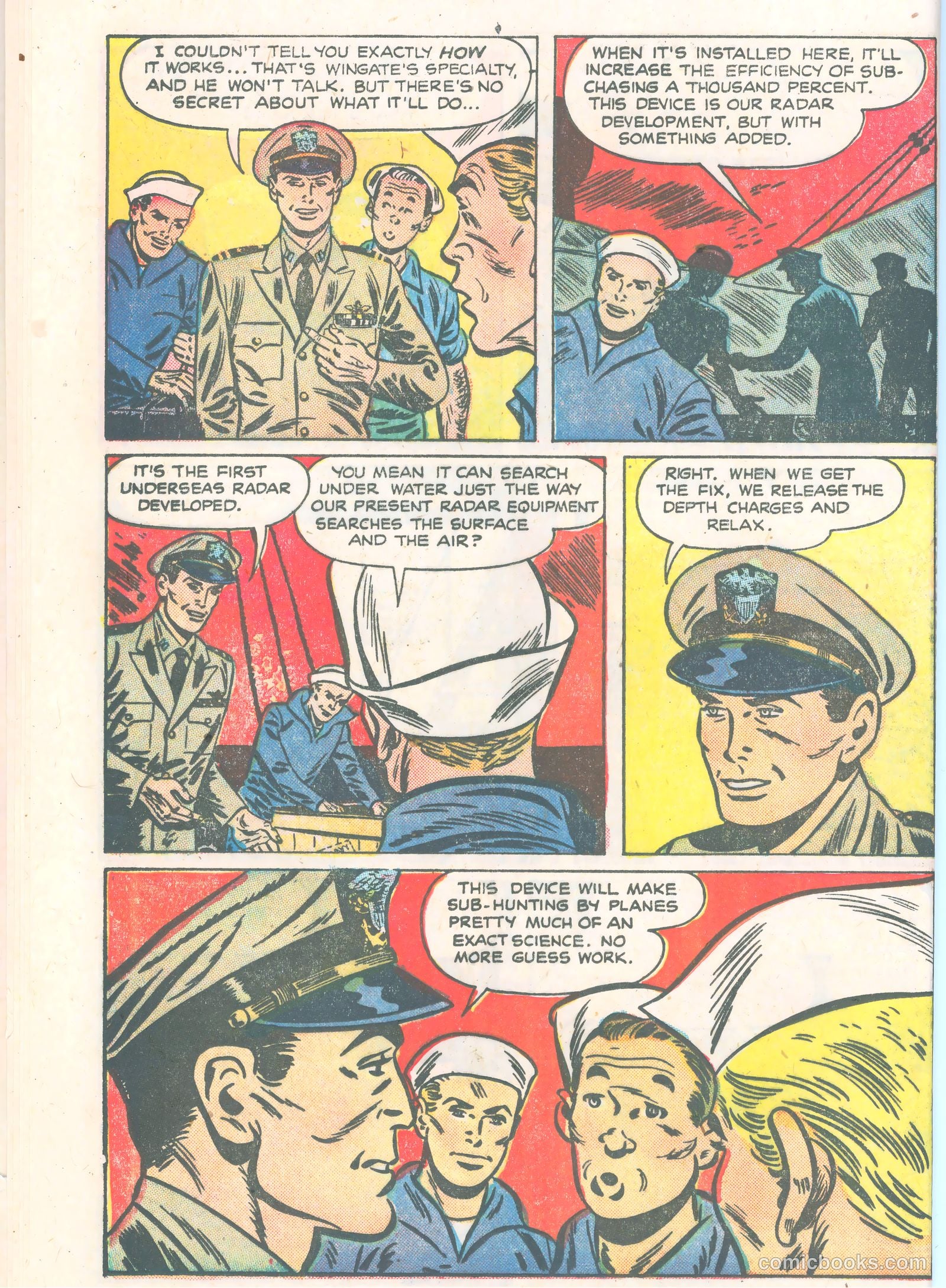 Dick Wingate of the United States Navy #1 (1953) — page 12 of 36