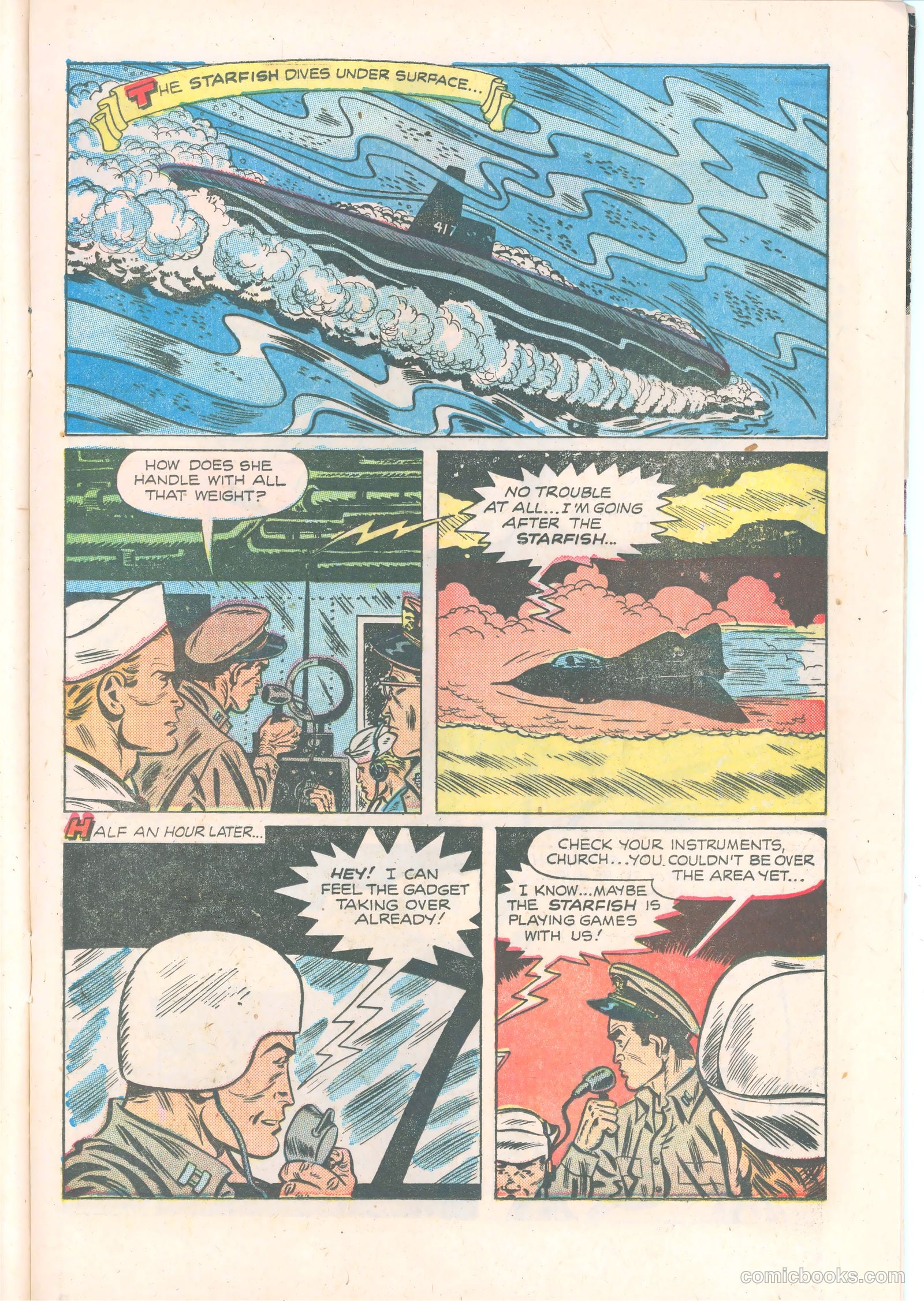 Dick Wingate of the United States Navy #1 (1953) — page 15 of 36