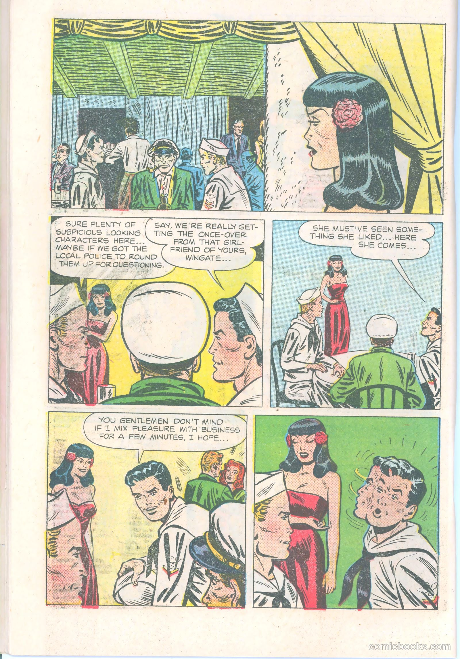 Dick Wingate of the United States Navy #1 (1953) — page 26 of 36