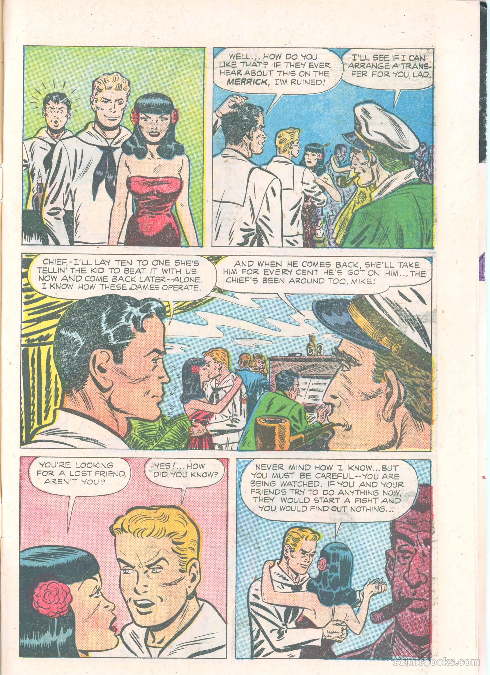 Dick Wingate of the United States Navy #1 (1953) — page 27 of 36