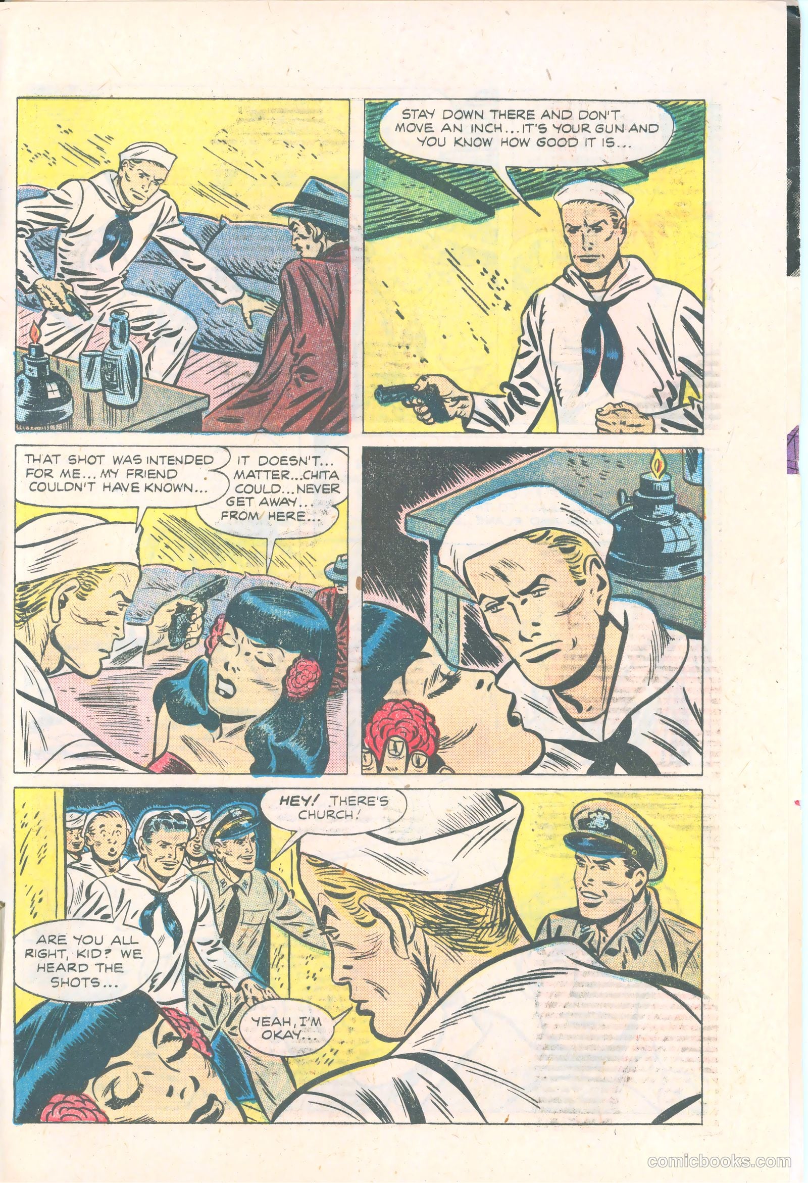 Dick Wingate of the United States Navy #1 (1953) — page 33 of 36