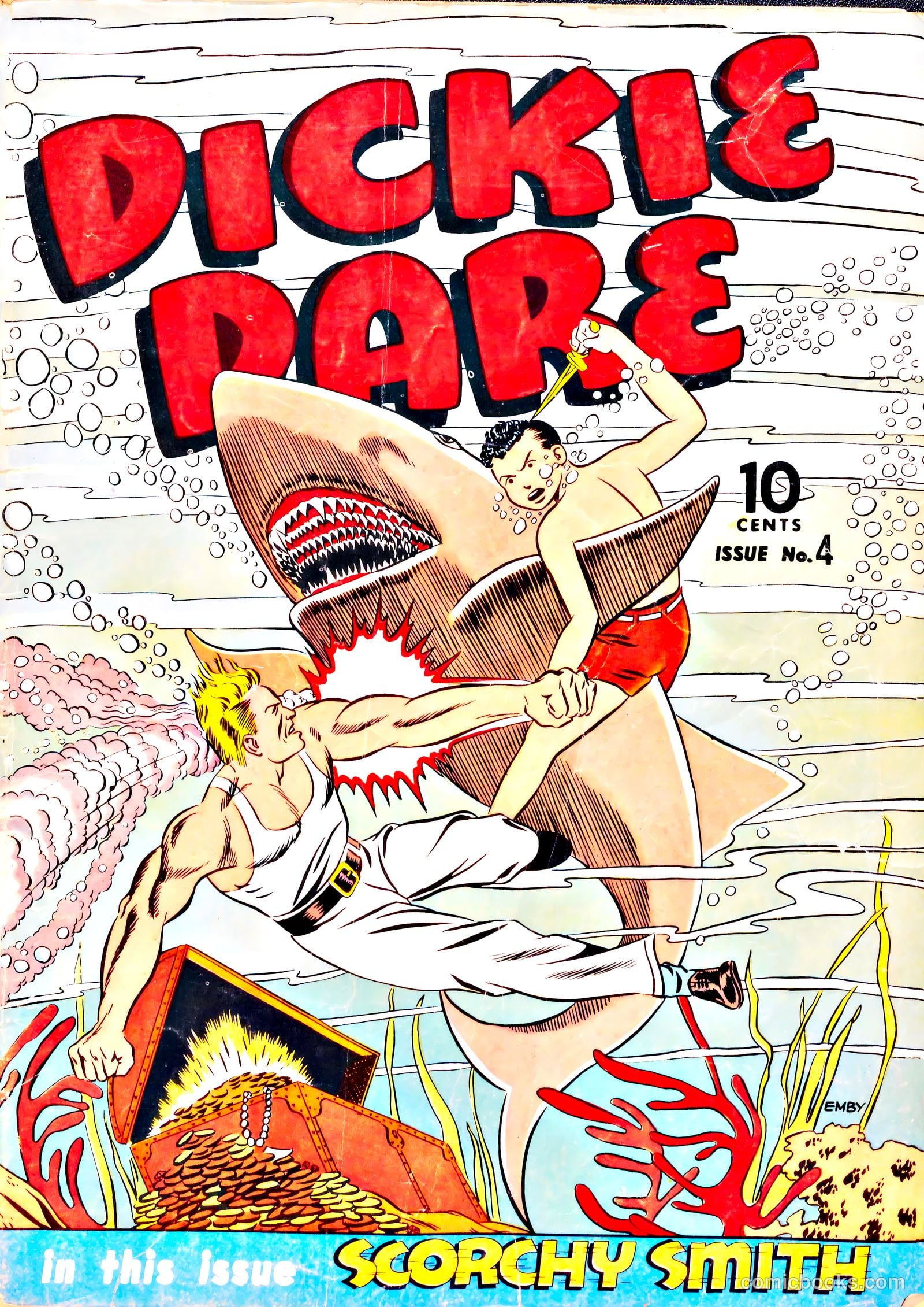 Dickie Dare #4 cover