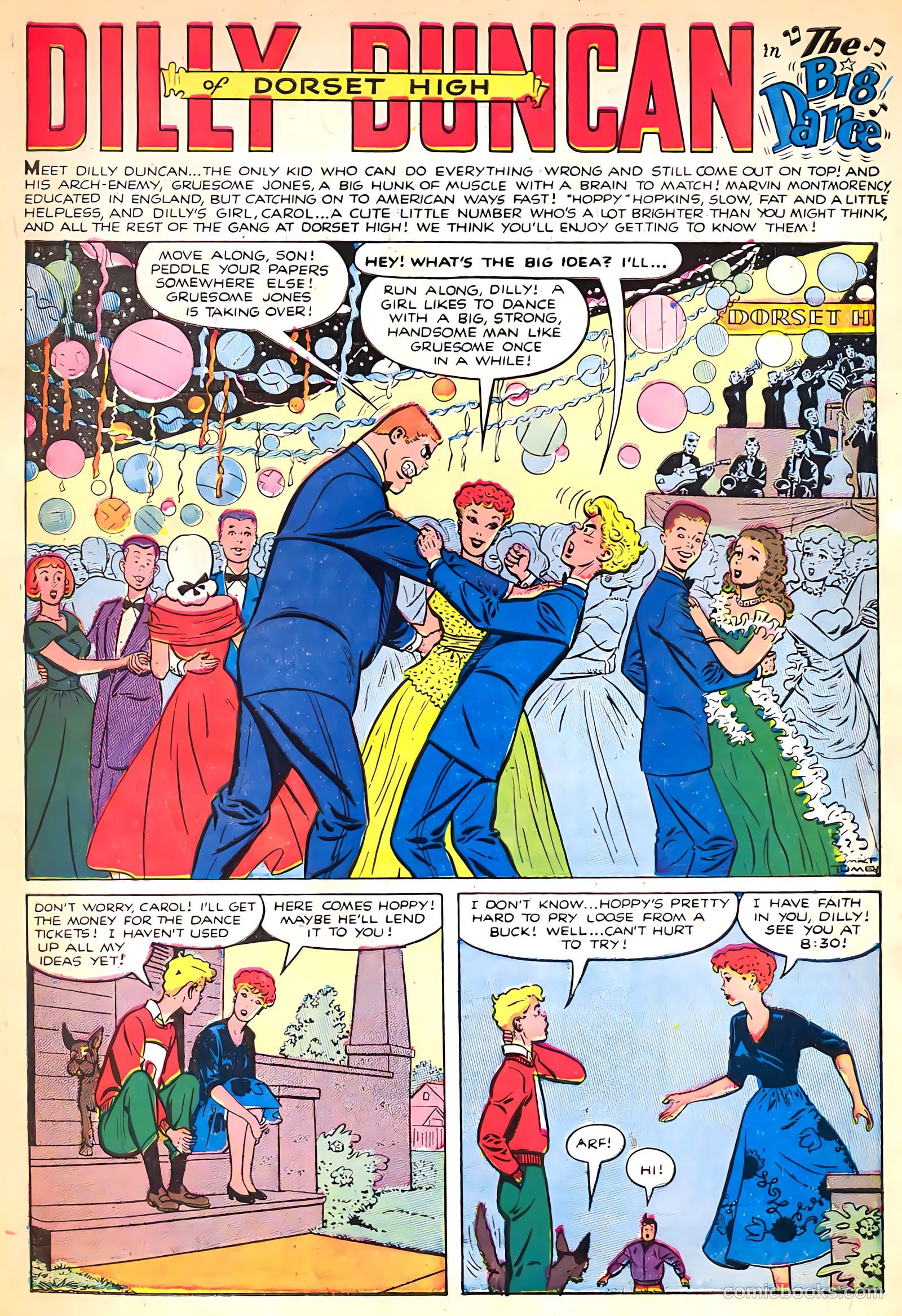Dilly #1 (1953, Lev Gleason Publications, Inc.) — page 3 of 36