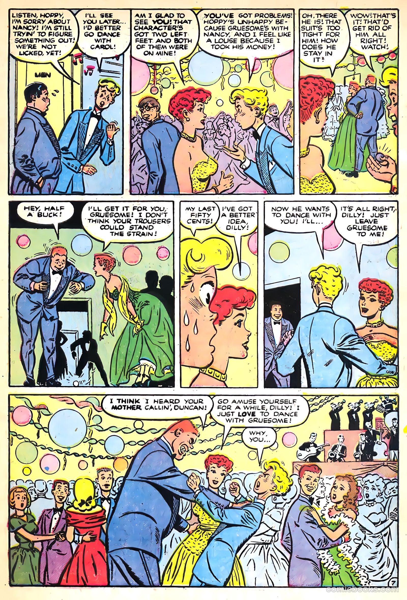 Dilly #1 (1953, Lev Gleason Publications, Inc.) — page 9 of 36