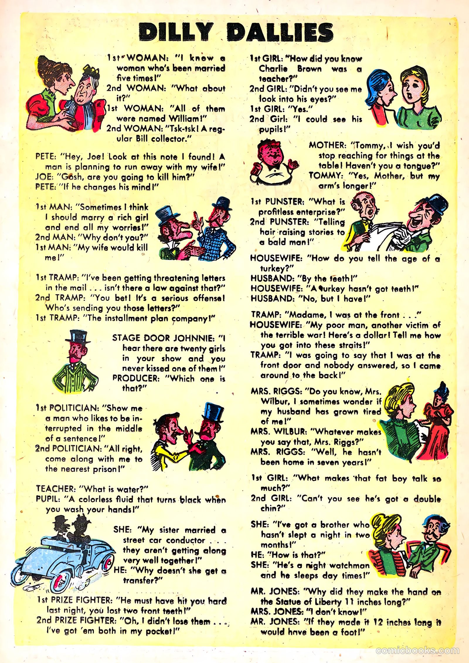 Dilly #1 (1953, Lev Gleason Publications, Inc.) — page 14 of 36