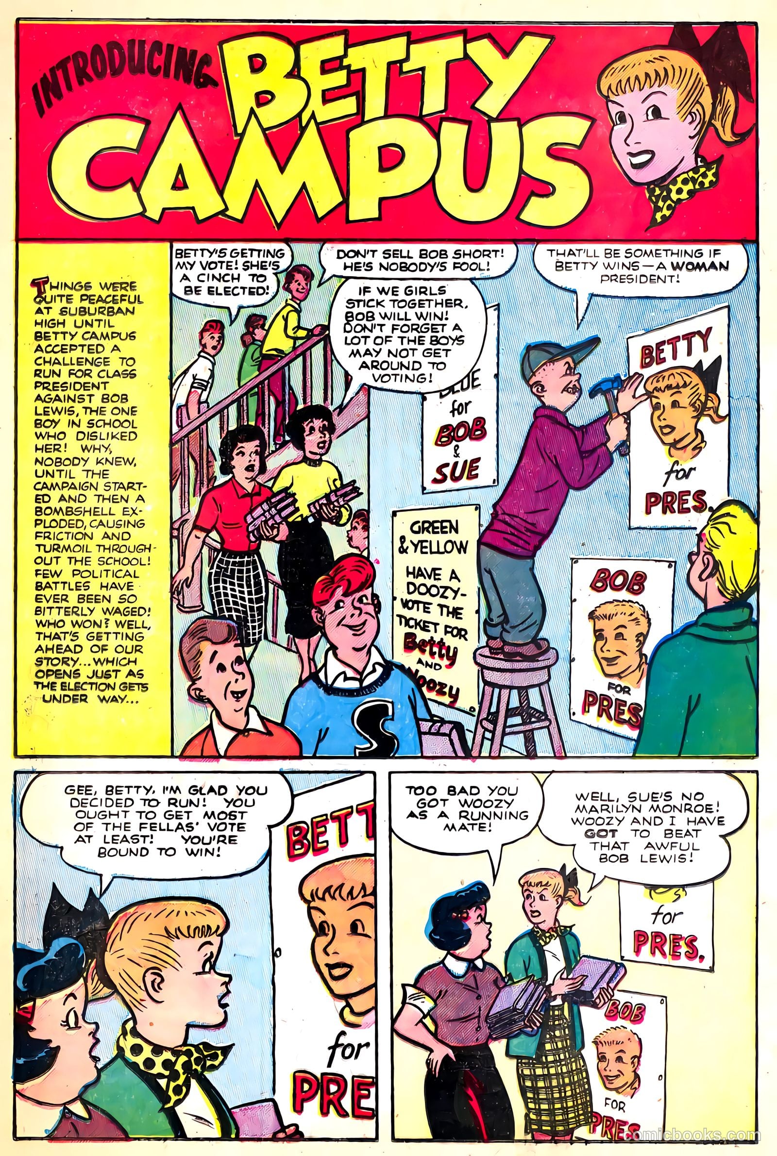 Dilly #1 (1953, Lev Gleason Publications, Inc.) — page 15 of 36