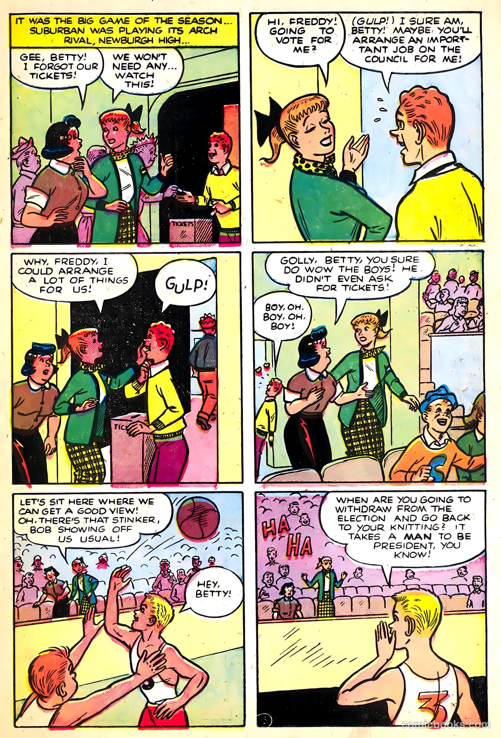 Dilly #1 (1953, Lev Gleason Publications, Inc.) — page 17 of 36
