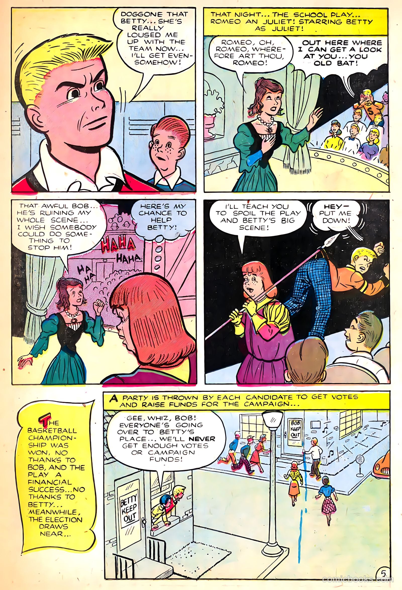 Dilly #1 (1953, Lev Gleason Publications, Inc.) — page 19 of 36