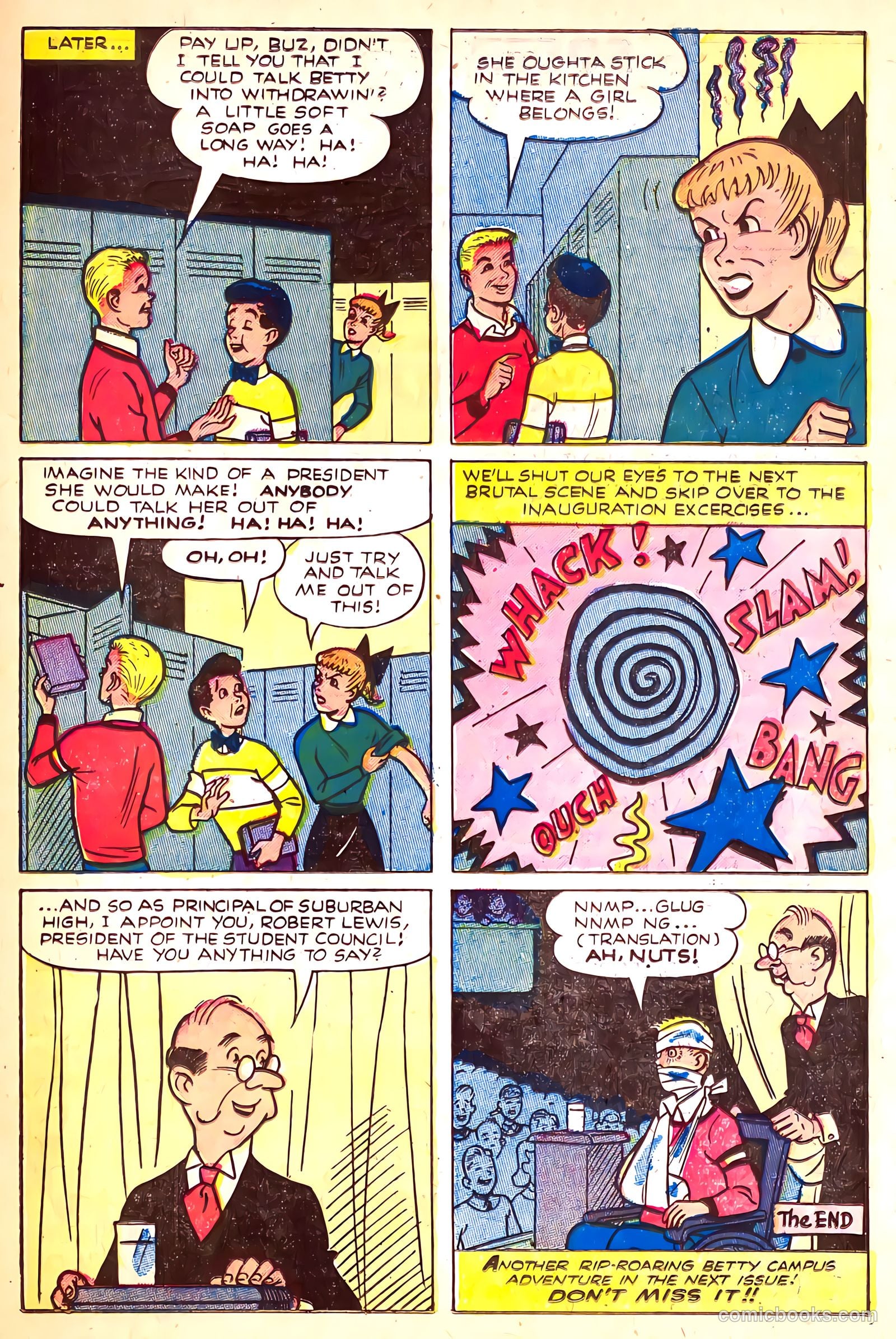 Dilly #1 (1953, Lev Gleason Publications, Inc.) — page 21 of 36