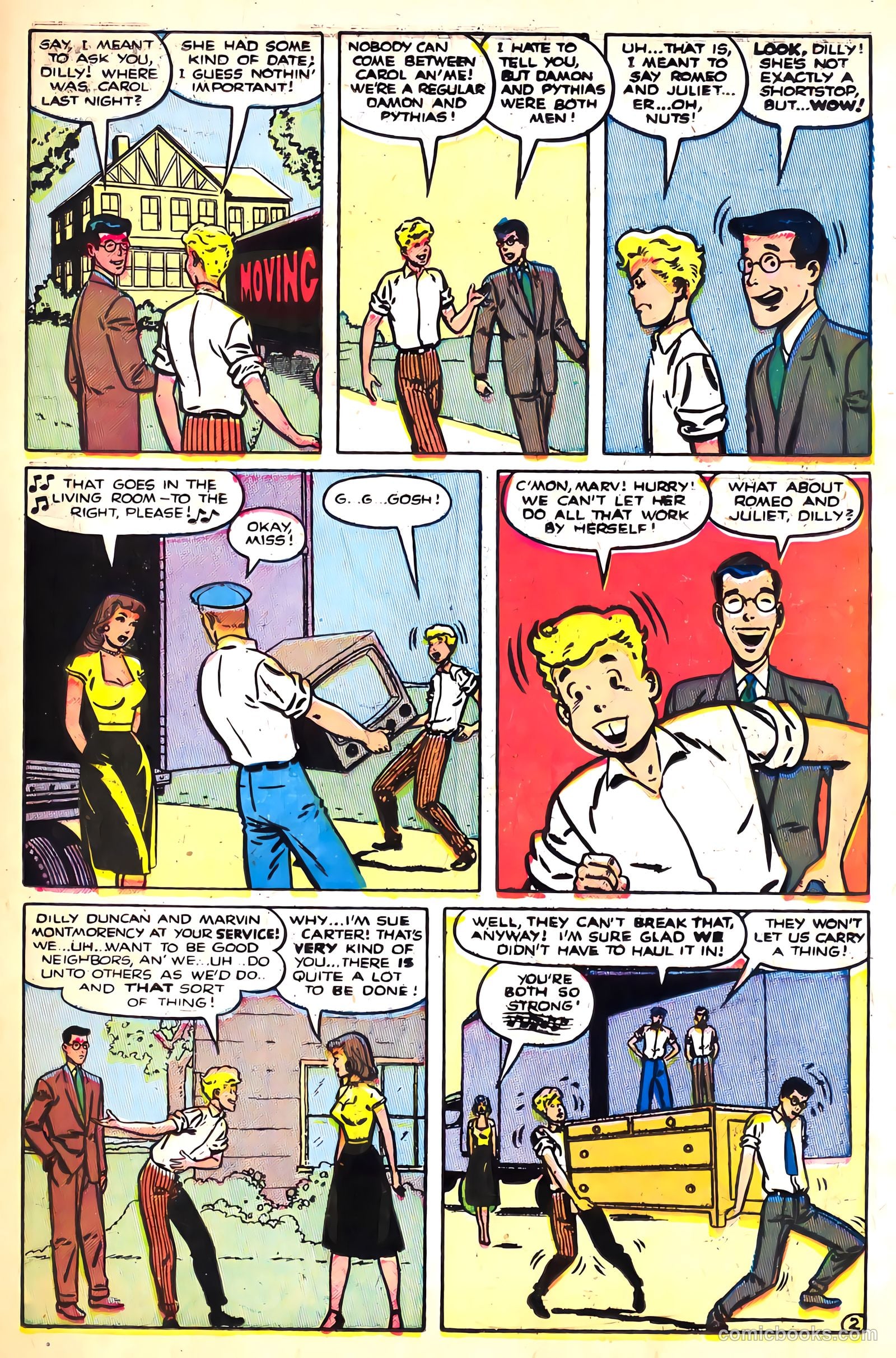 Dilly #1 (1953, Lev Gleason Publications, Inc.) — page 25 of 36