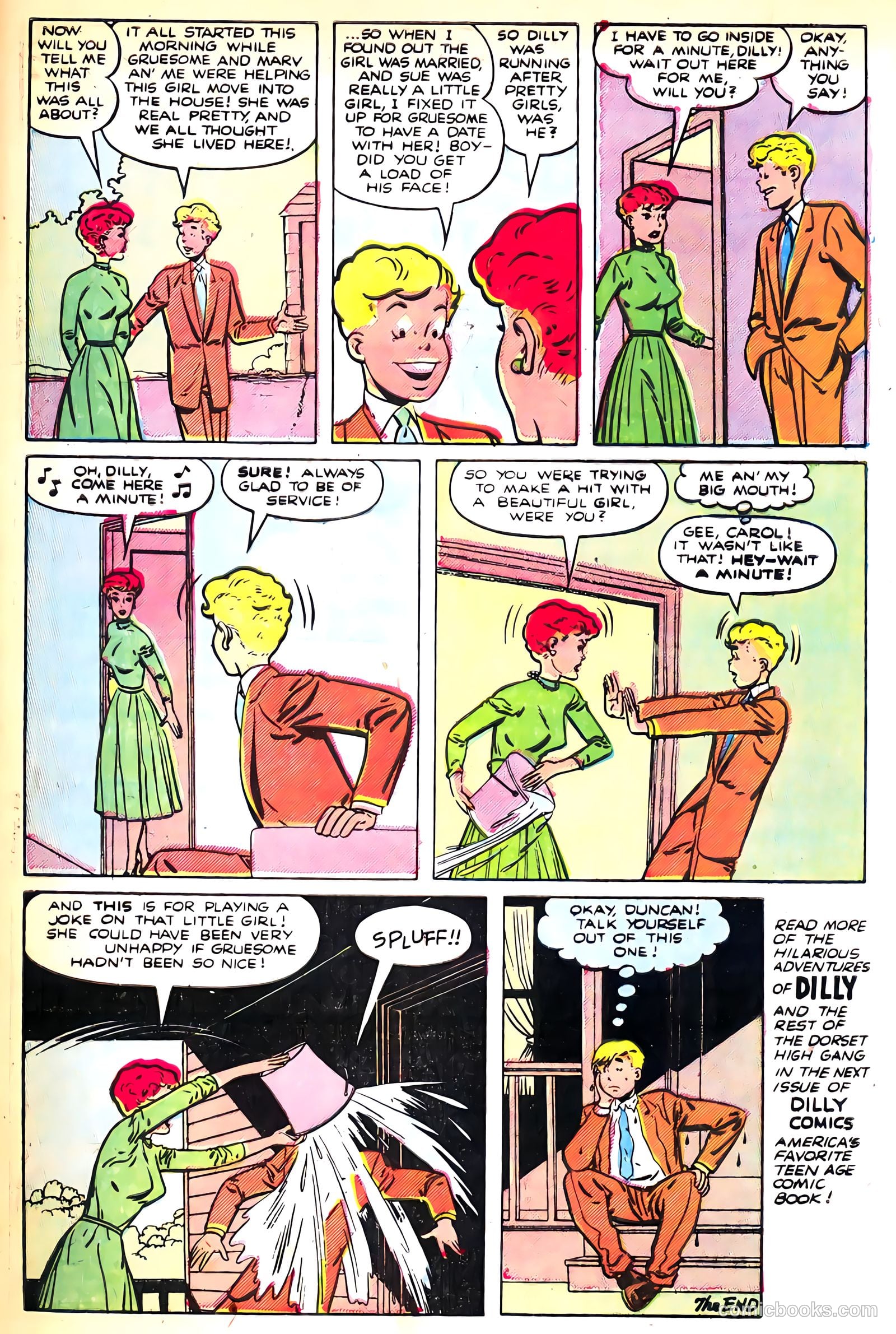 Dilly #1 (1953, Lev Gleason Publications, Inc.) — page 31 of 36