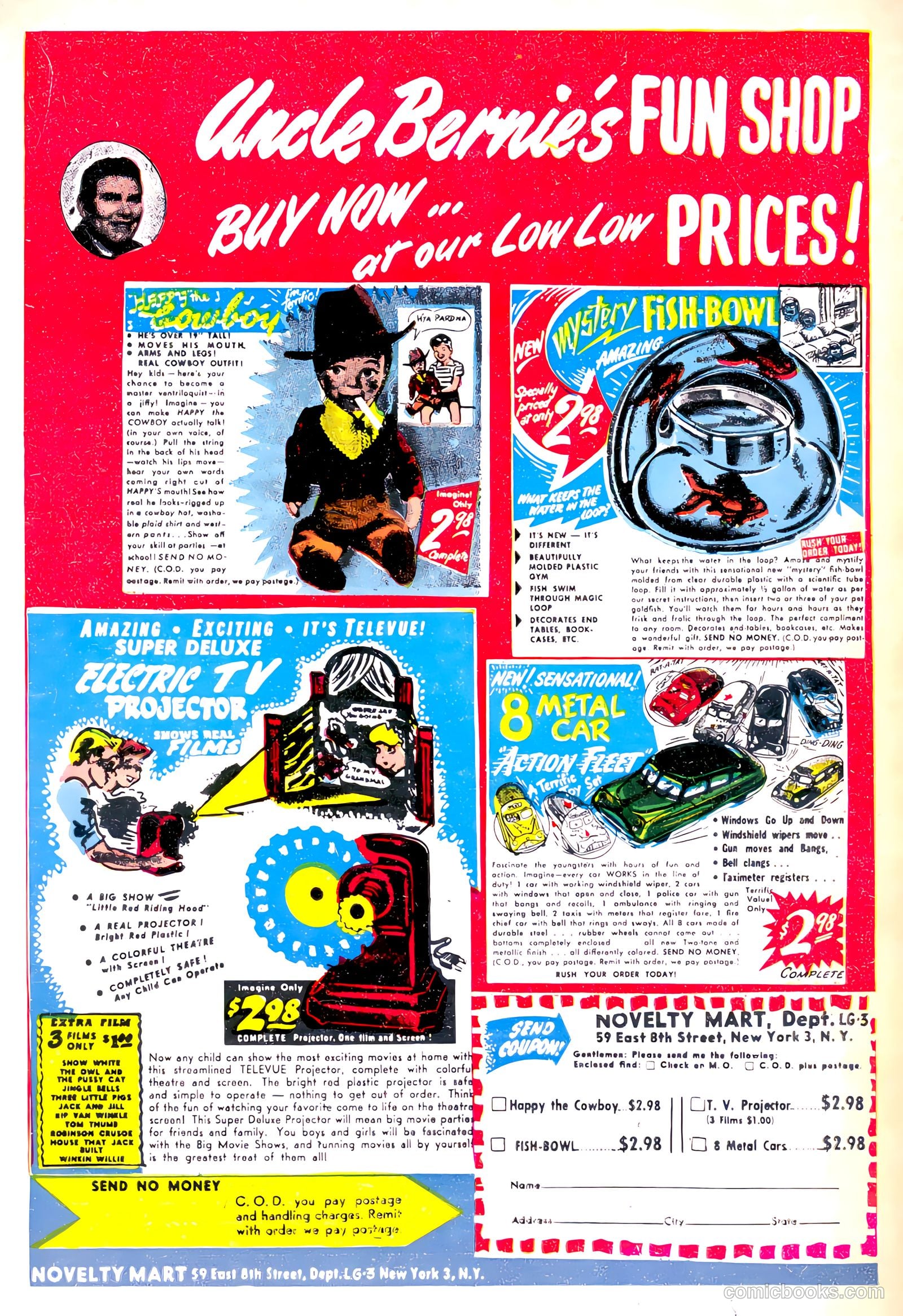 Dilly #1 (1953, Lev Gleason Publications, Inc.) — page 36 of 36