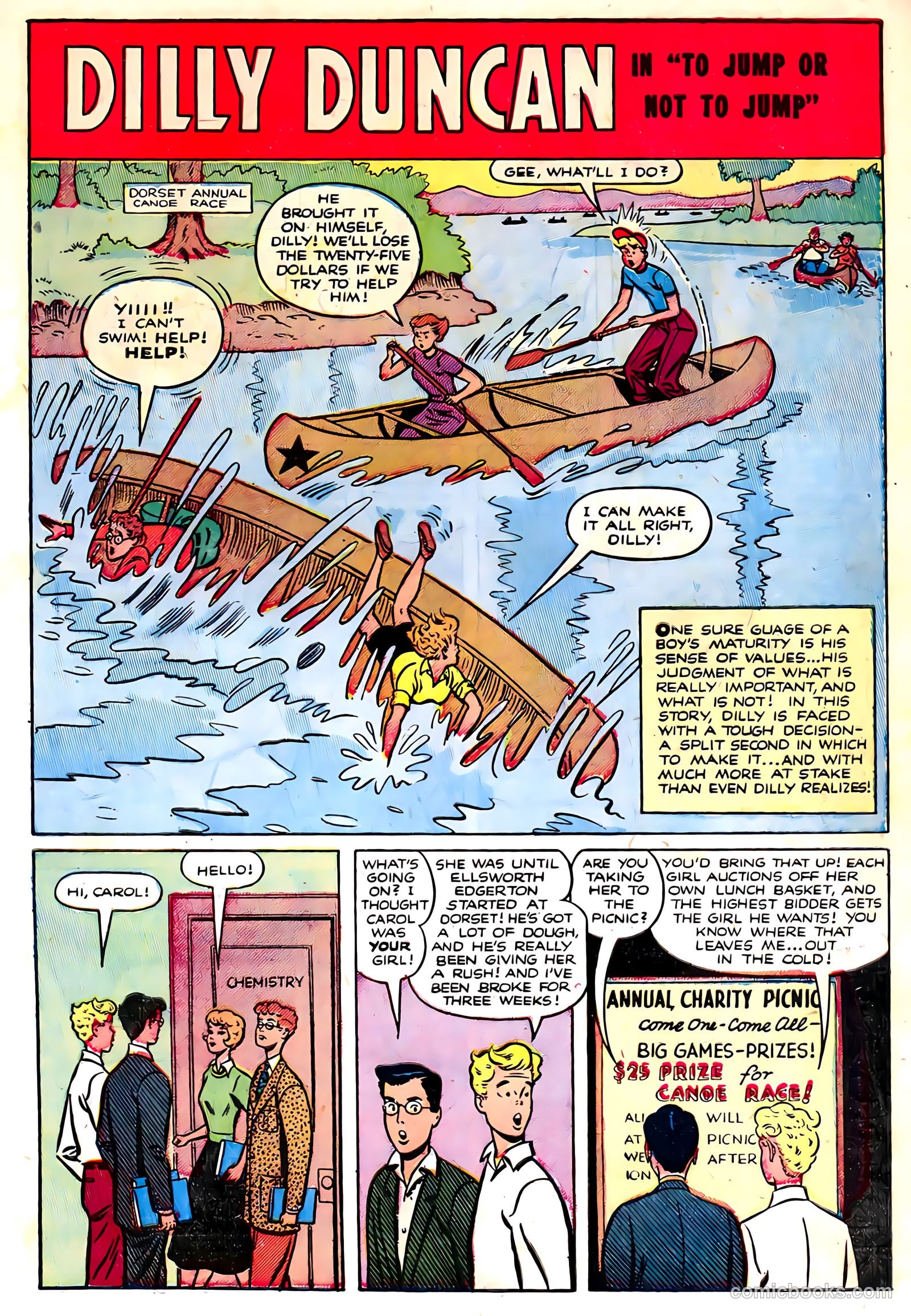 Dilly #2 (1953, Lev Gleason Publications, Inc.) — page 3 of 36