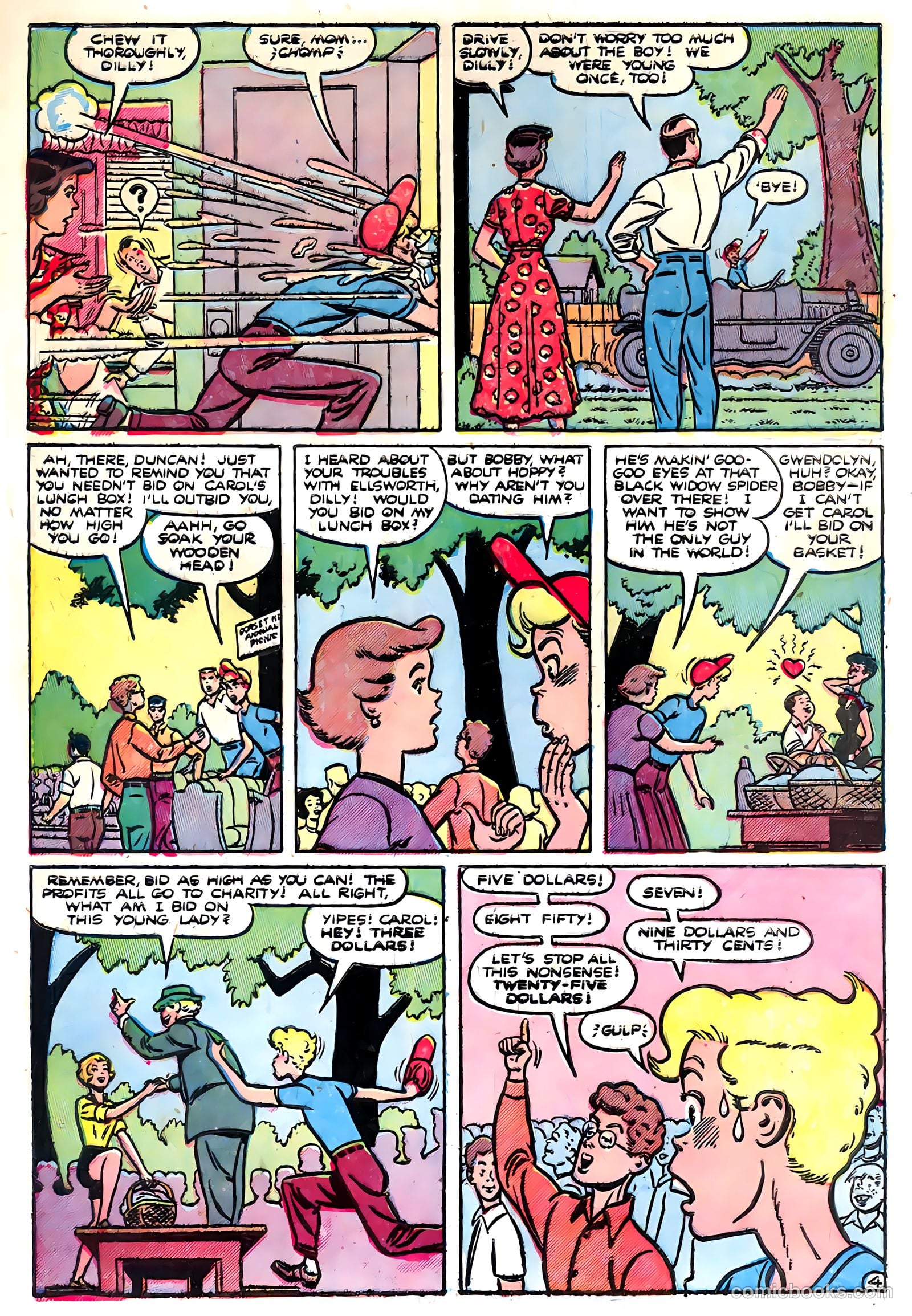 Dilly #2 (1953, Lev Gleason Publications, Inc.) — page 6 of 36