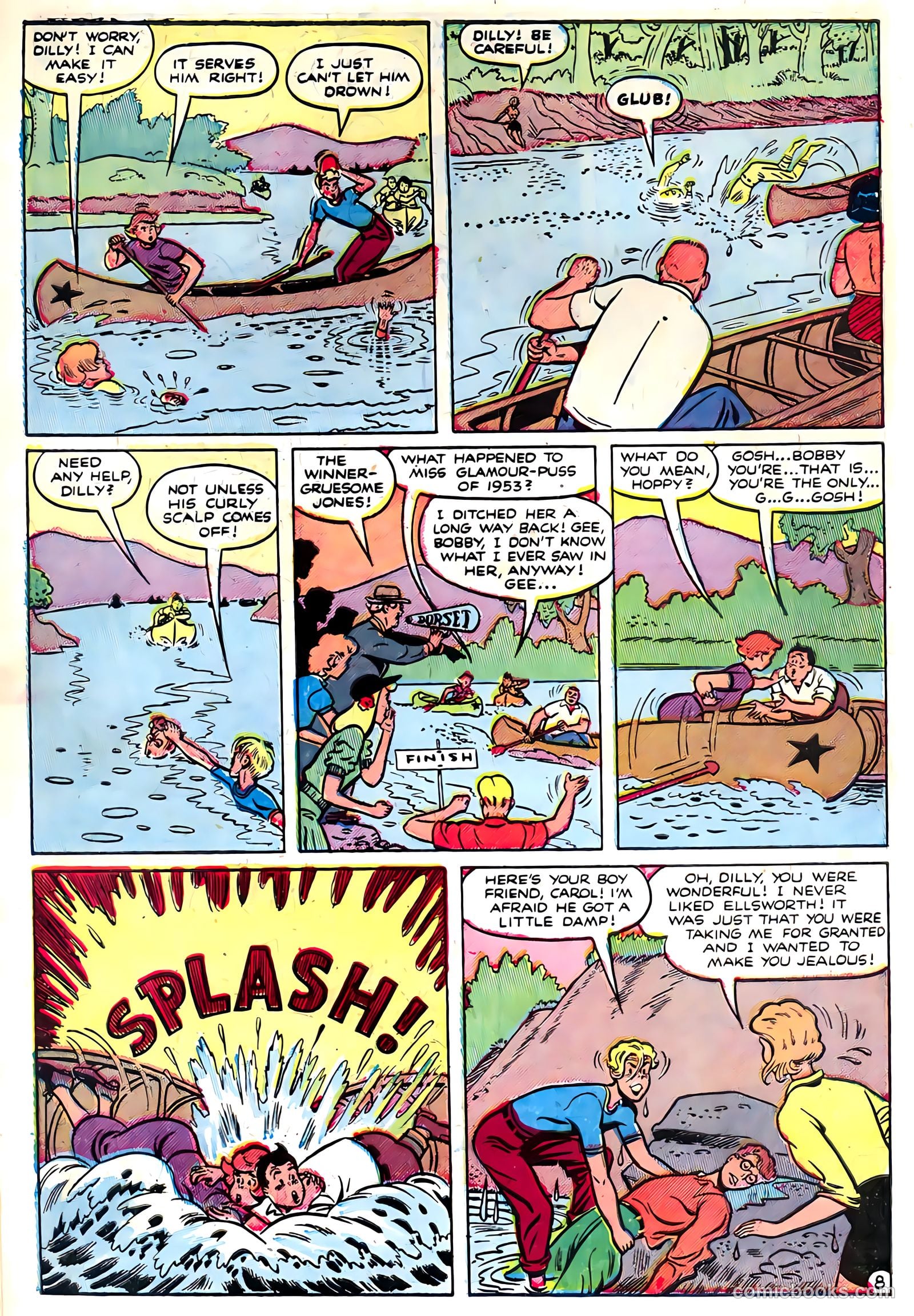 Dilly #2 (1953, Lev Gleason Publications, Inc.) — page 10 of 36