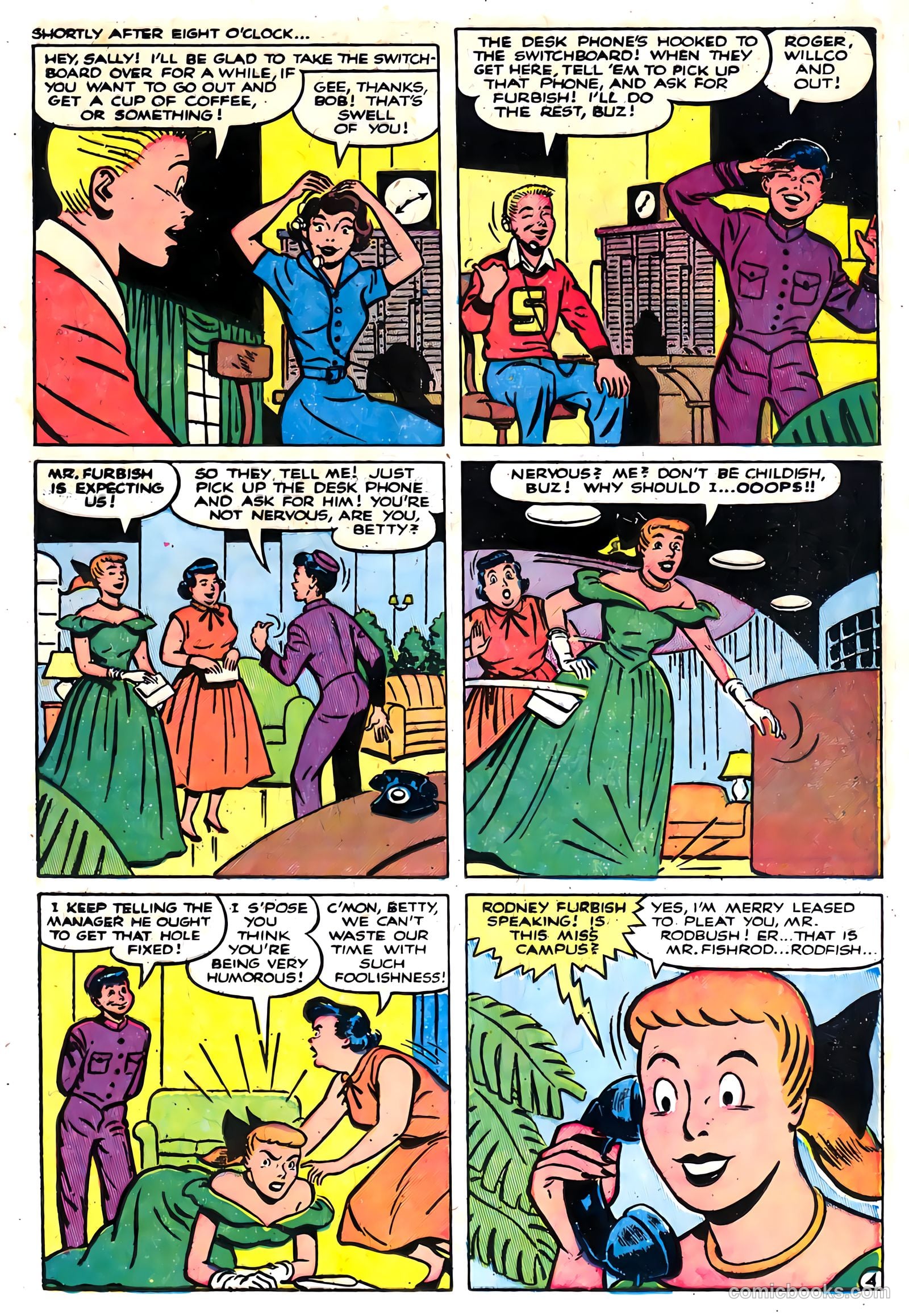 Dilly #2 (1953, Lev Gleason Publications, Inc.) — page 17 of 36