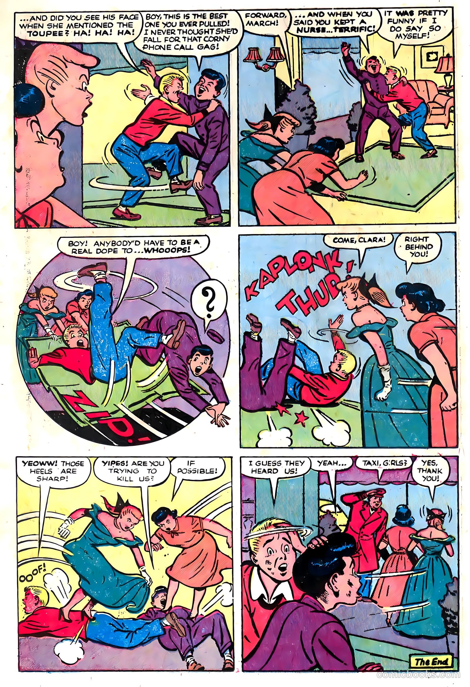 Dilly #2 (1953, Lev Gleason Publications, Inc.) — page 20 of 36