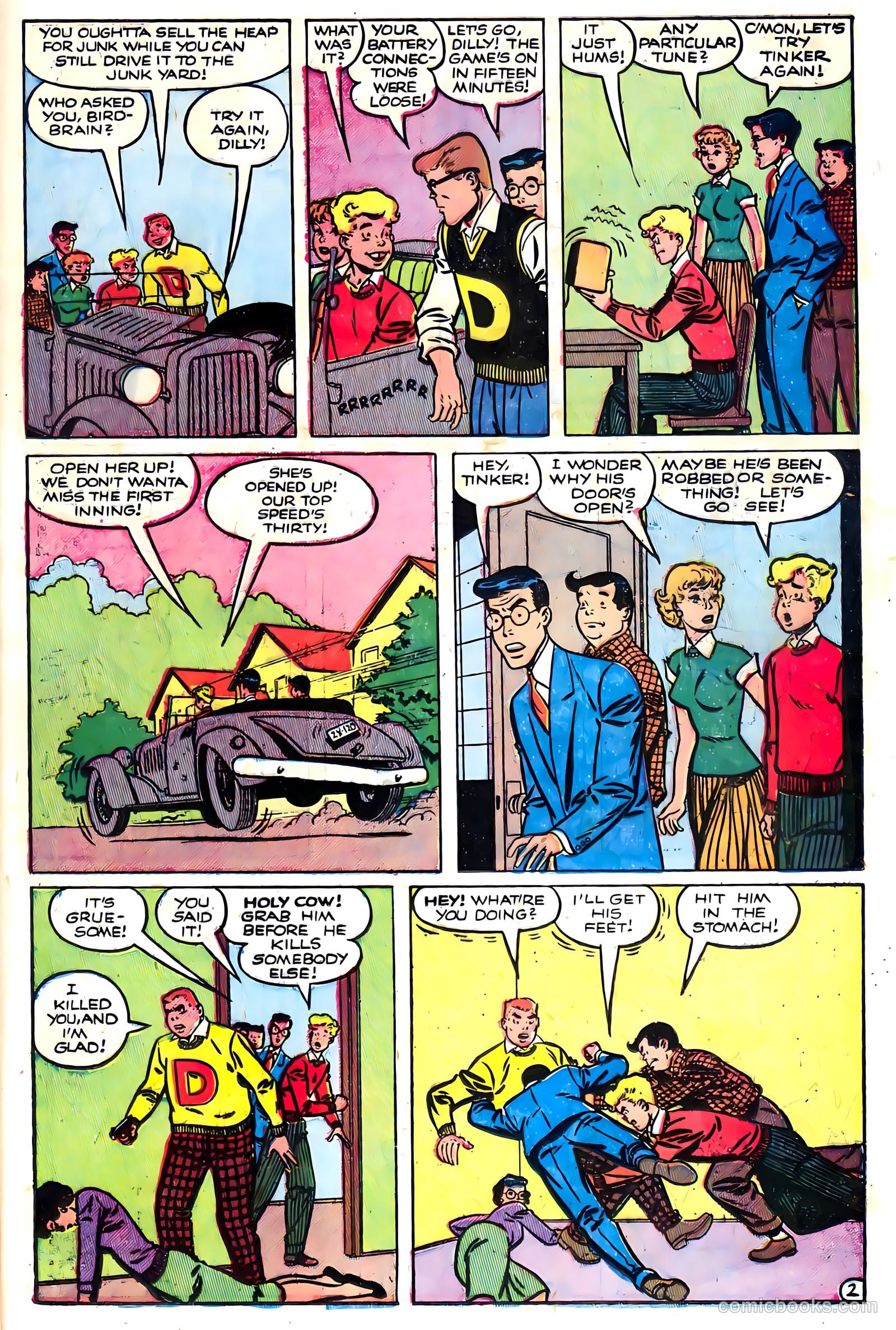 Dilly #2 (1953, Lev Gleason Publications, Inc.) — page 25 of 36