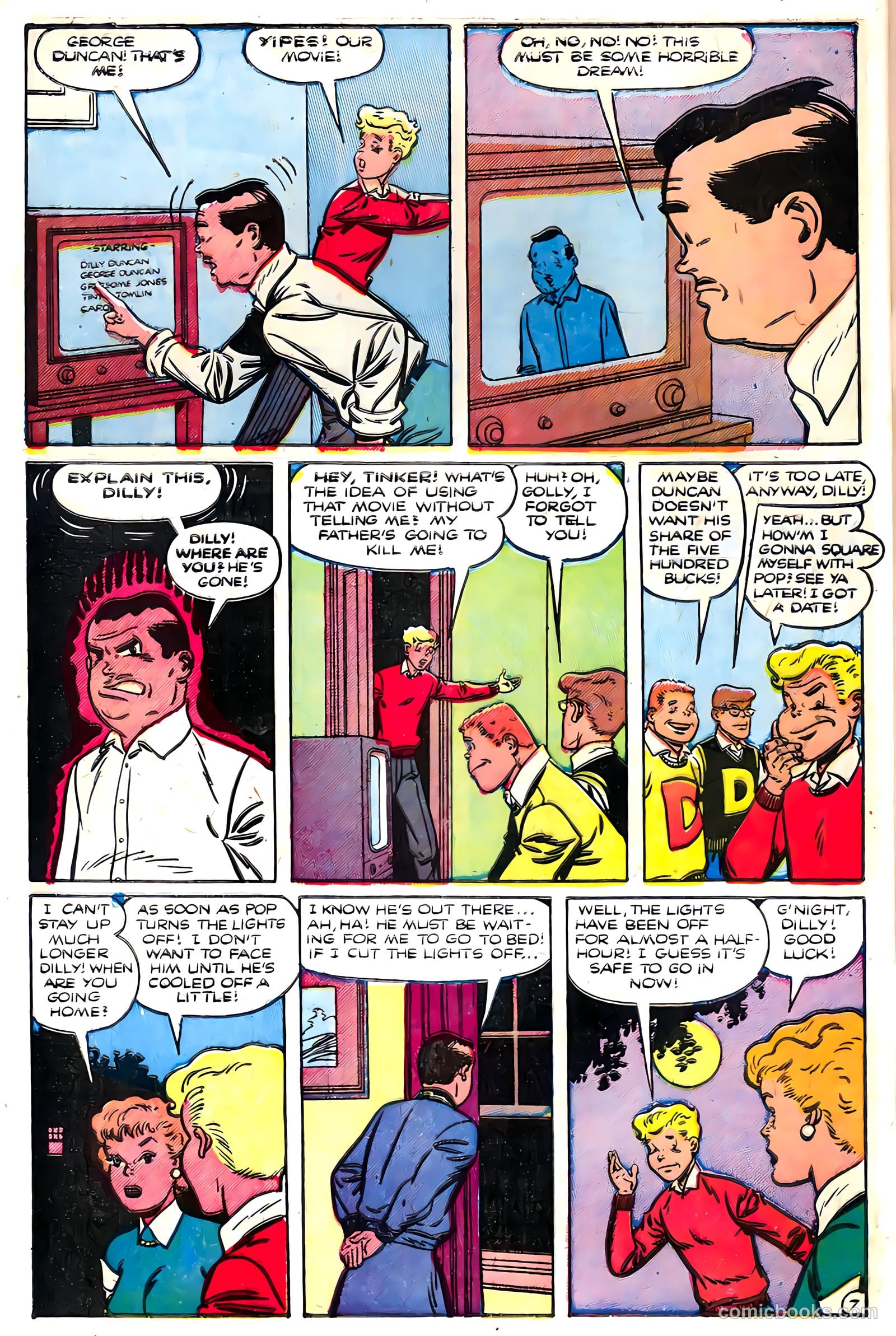 Dilly #2 (1953, Lev Gleason Publications, Inc.) — page 30 of 36