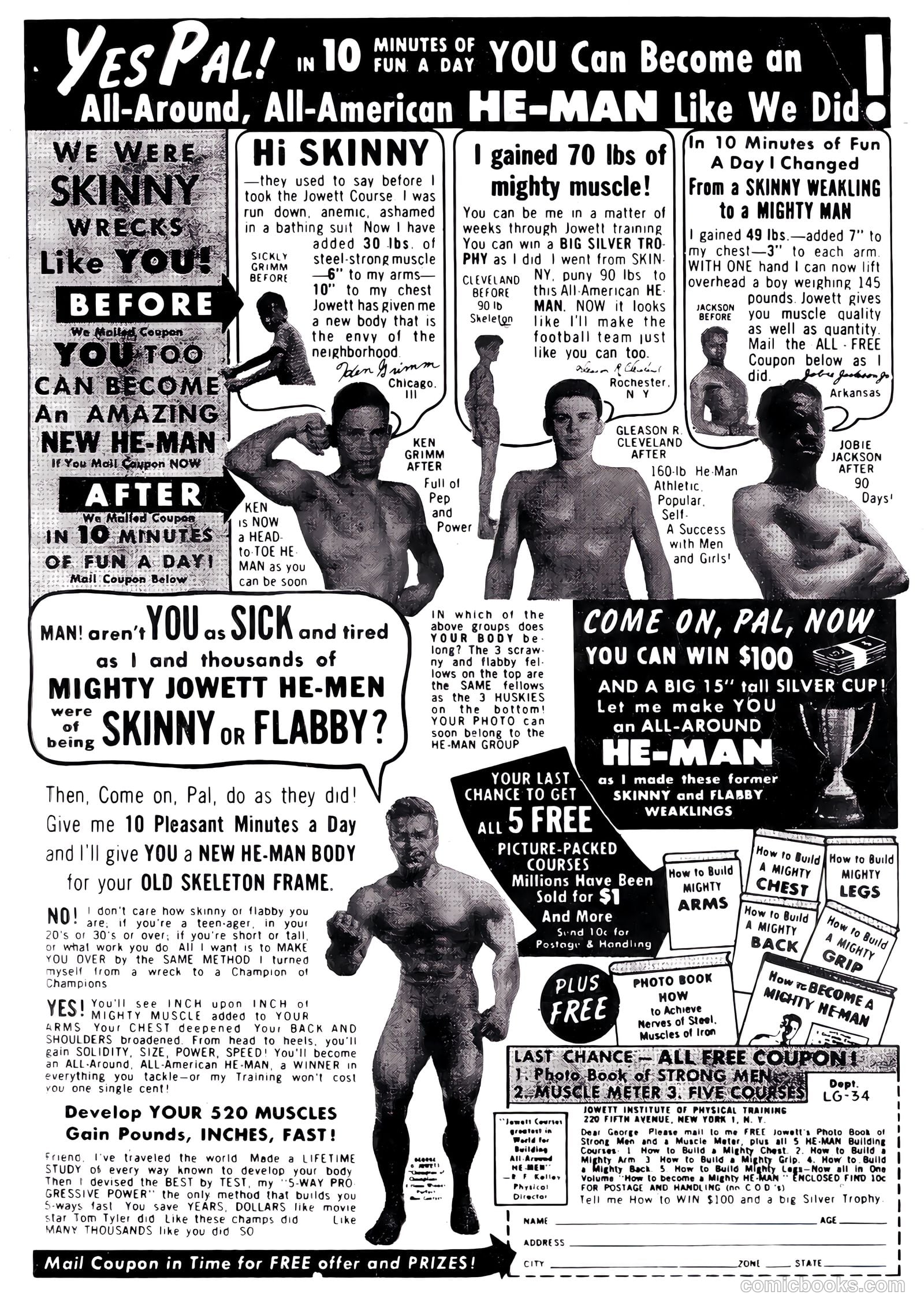 Dilly #2 (1953, Lev Gleason Publications, Inc.) — page 35 of 36