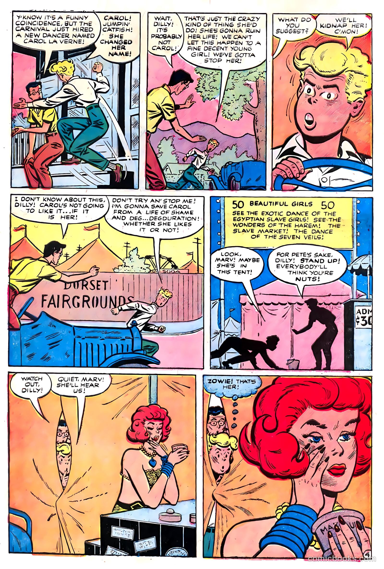 Dilly #3 (1953, Lev Gleason Publications, Inc.) — page 6 of 36