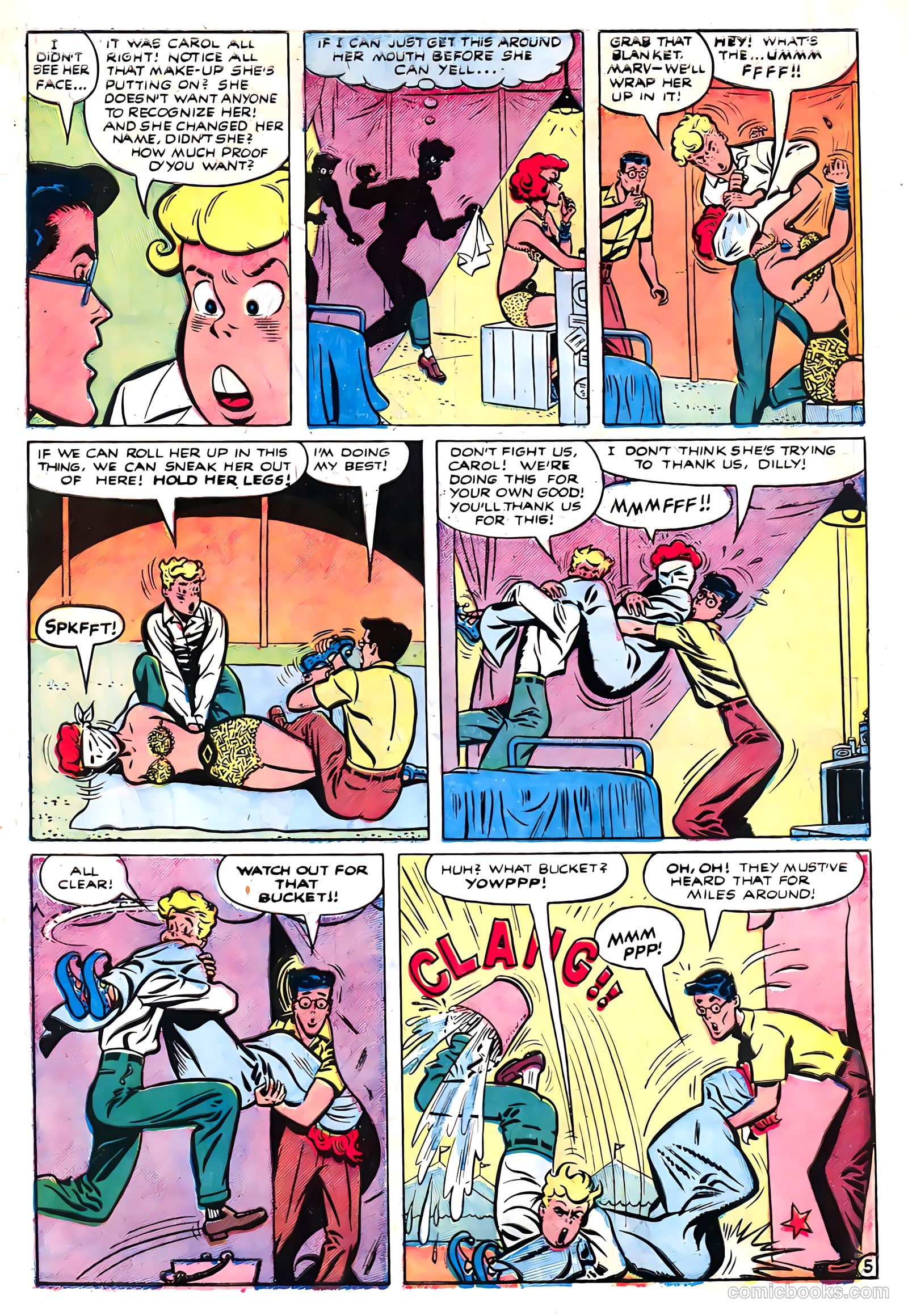 Dilly #3 (1953, Lev Gleason Publications, Inc.) — page 7 of 36