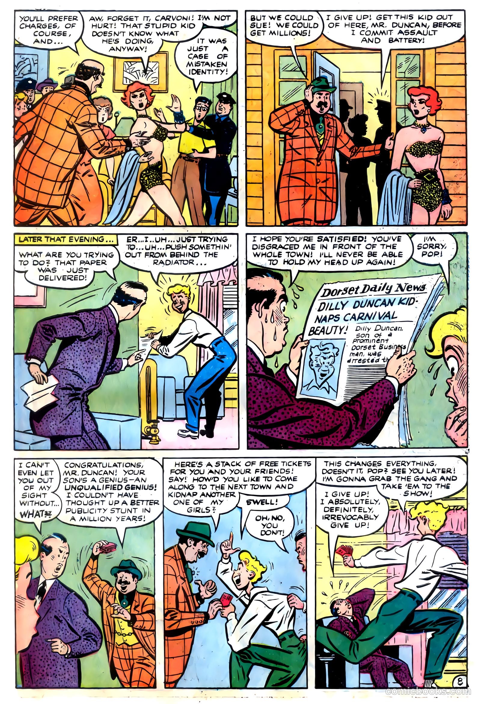 Dilly #3 (1953, Lev Gleason Publications, Inc.) — page 10 of 36