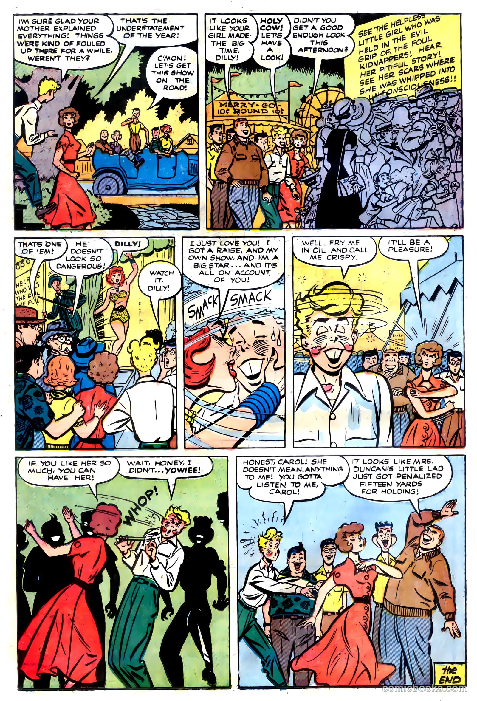 Dilly #3 (1953, Lev Gleason Publications, Inc.) — page 11 of 36