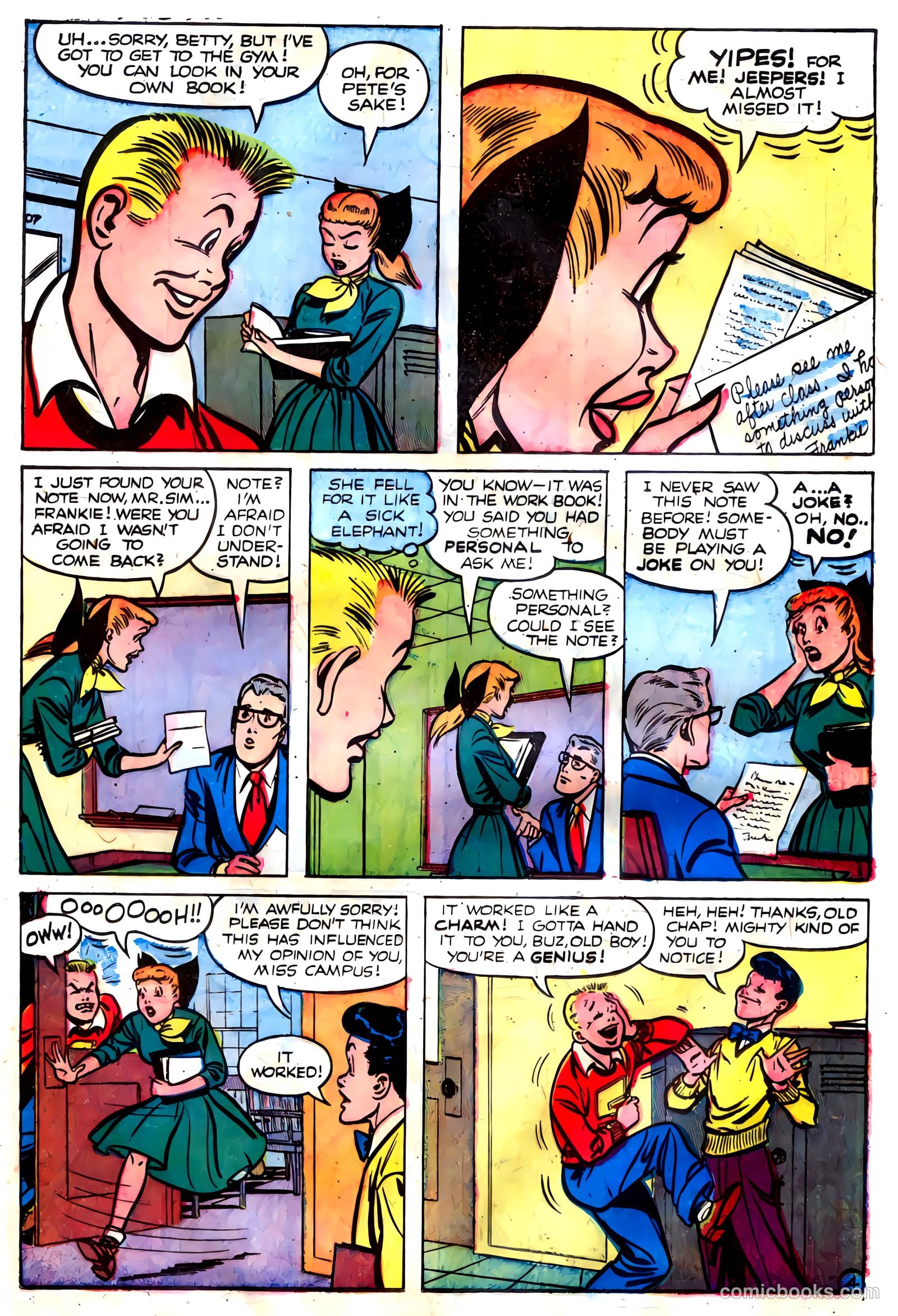 Dilly #3 (1953, Lev Gleason Publications, Inc.) — page 17 of 36
