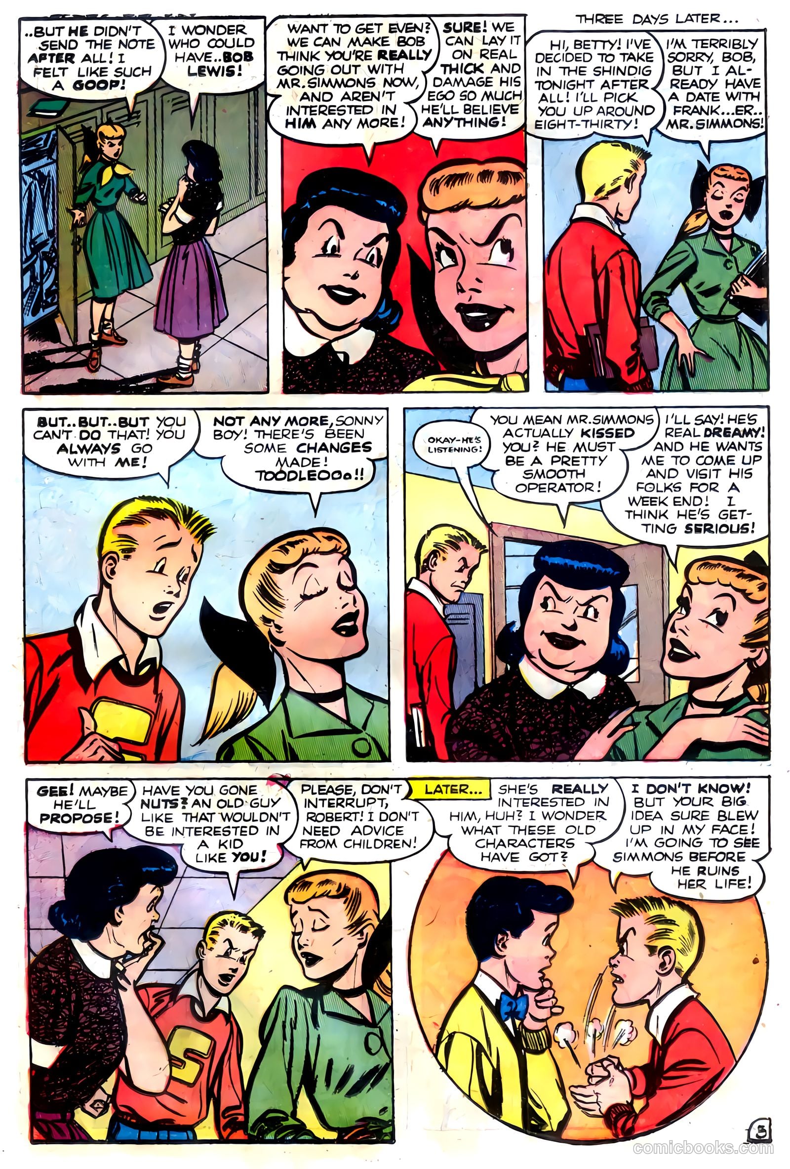 Dilly #3 (1953, Lev Gleason Publications, Inc.) — page 18 of 36