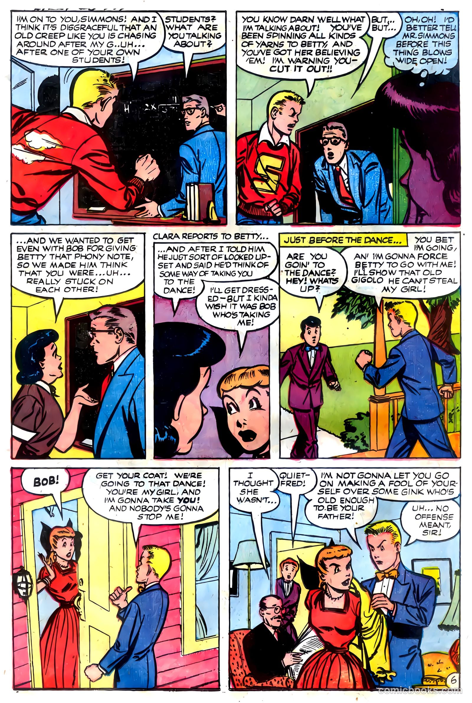 Dilly #3 (1953, Lev Gleason Publications, Inc.) — page 19 of 36